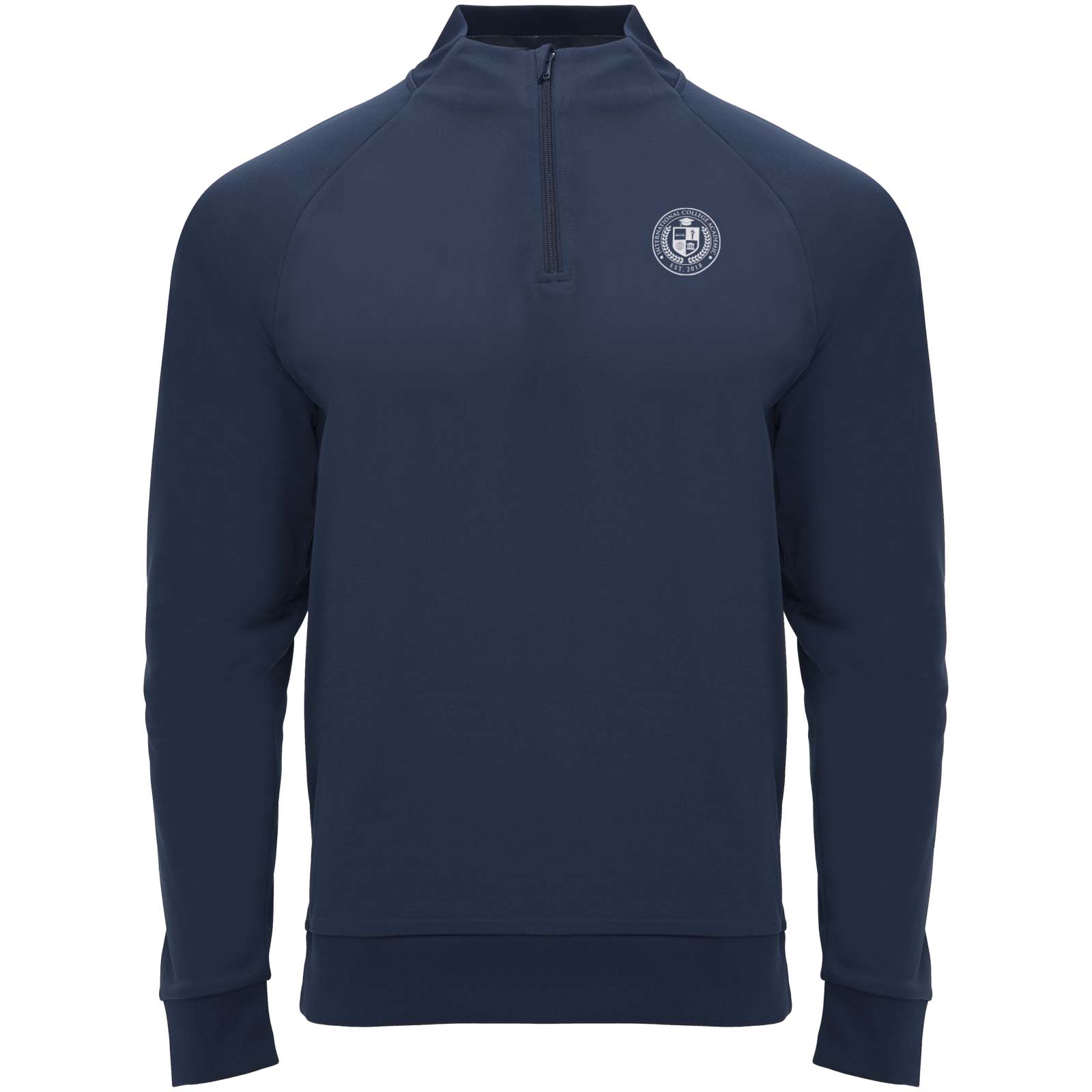 Roly Sweatshirt de 200 g/m² Epiro à manches longues avec fermeture demi- zip pour enfant