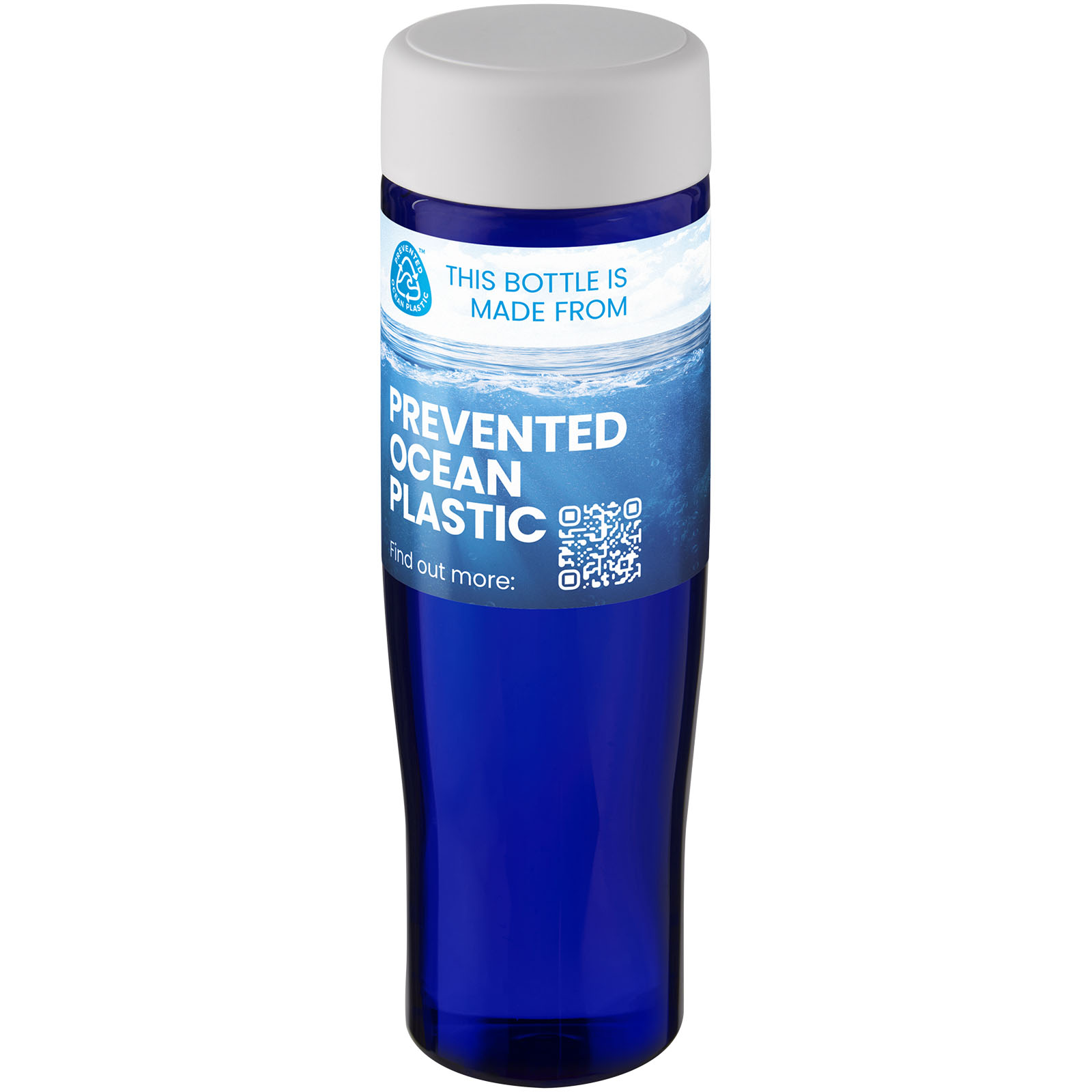 Bouteille d'eau H2O Active® Eco Tempo de 700 ml avec couvercle vissé