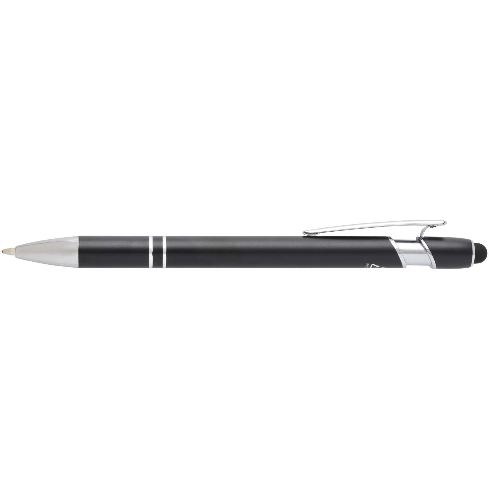 Stylo bille Kish avec finition argentée