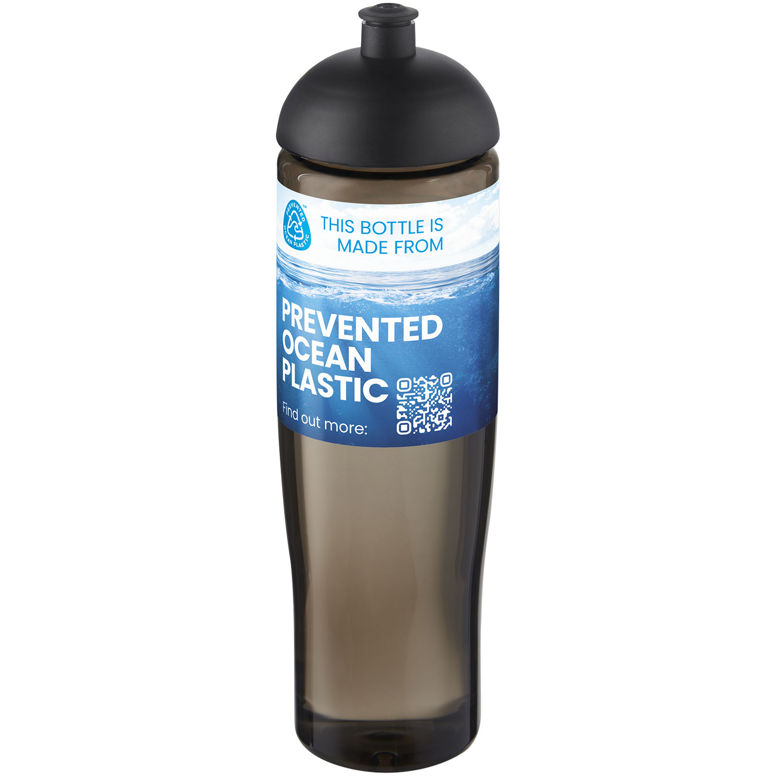 Bouteille de sport H2O Active® Eco Tempo de 700 ml avec couvercle dôme