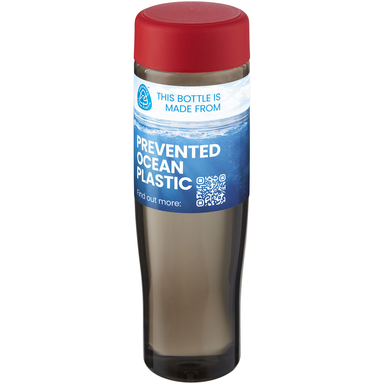 Bouteille d'eau H2O Active® Eco Tempo de 700 ml avec couvercle vissé