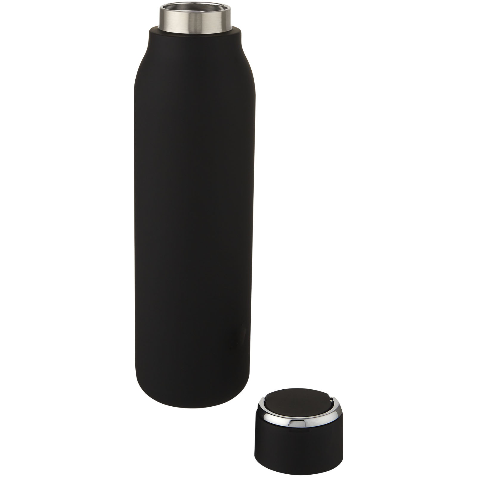Bouteille isotherme Marka 600 ml avec couche de cuivre et avec boucle métallique