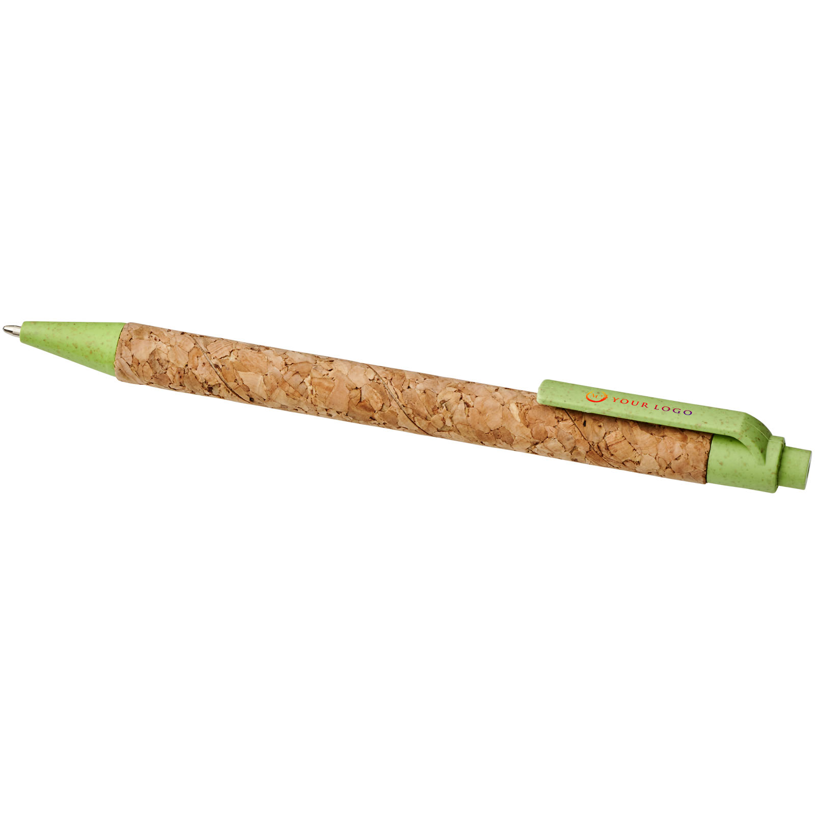 Stylo bille Midar en liège et paille de blé (encre noire)