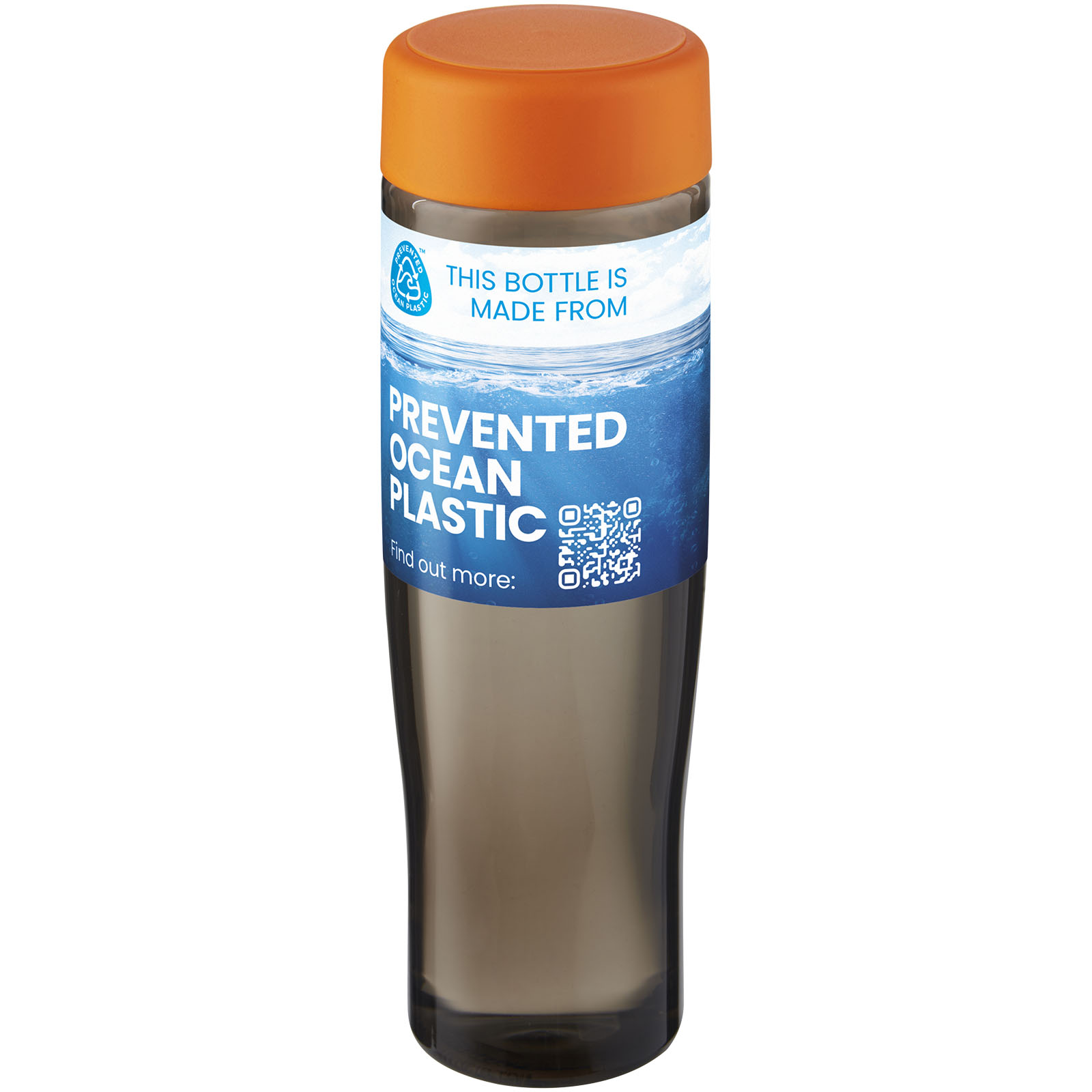 Bouteille d'eau H2O Active® Eco Tempo de 700 ml avec couvercle vissé
