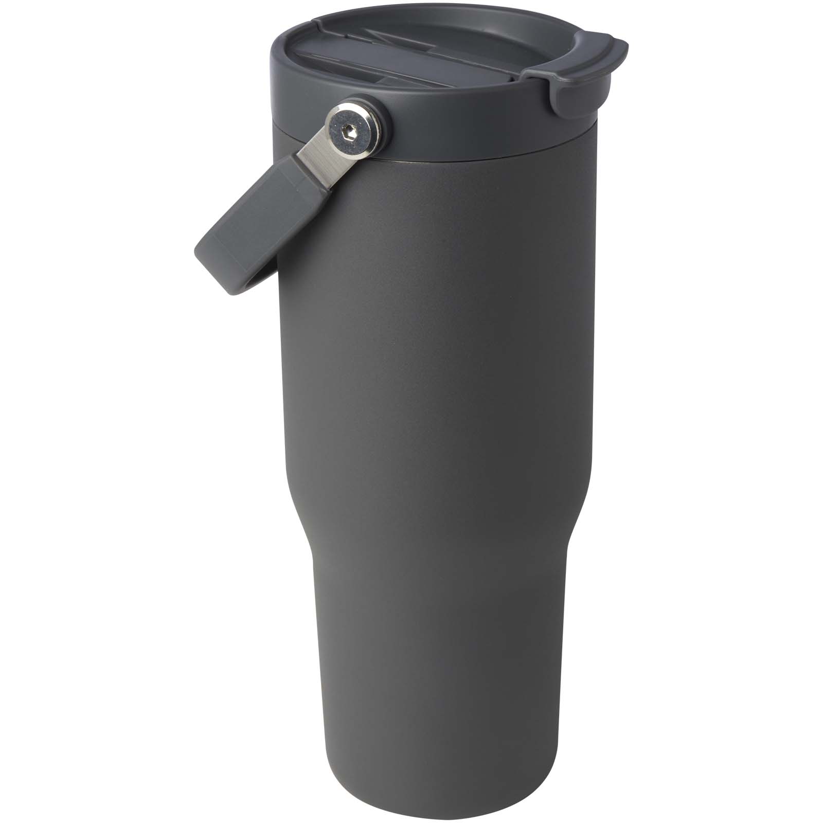 Gobelet avec isolation sous vide Bronx en cuivre et acier inoxydable recyclé certifié RCS Bronx de 900 ml avec couvercle à do