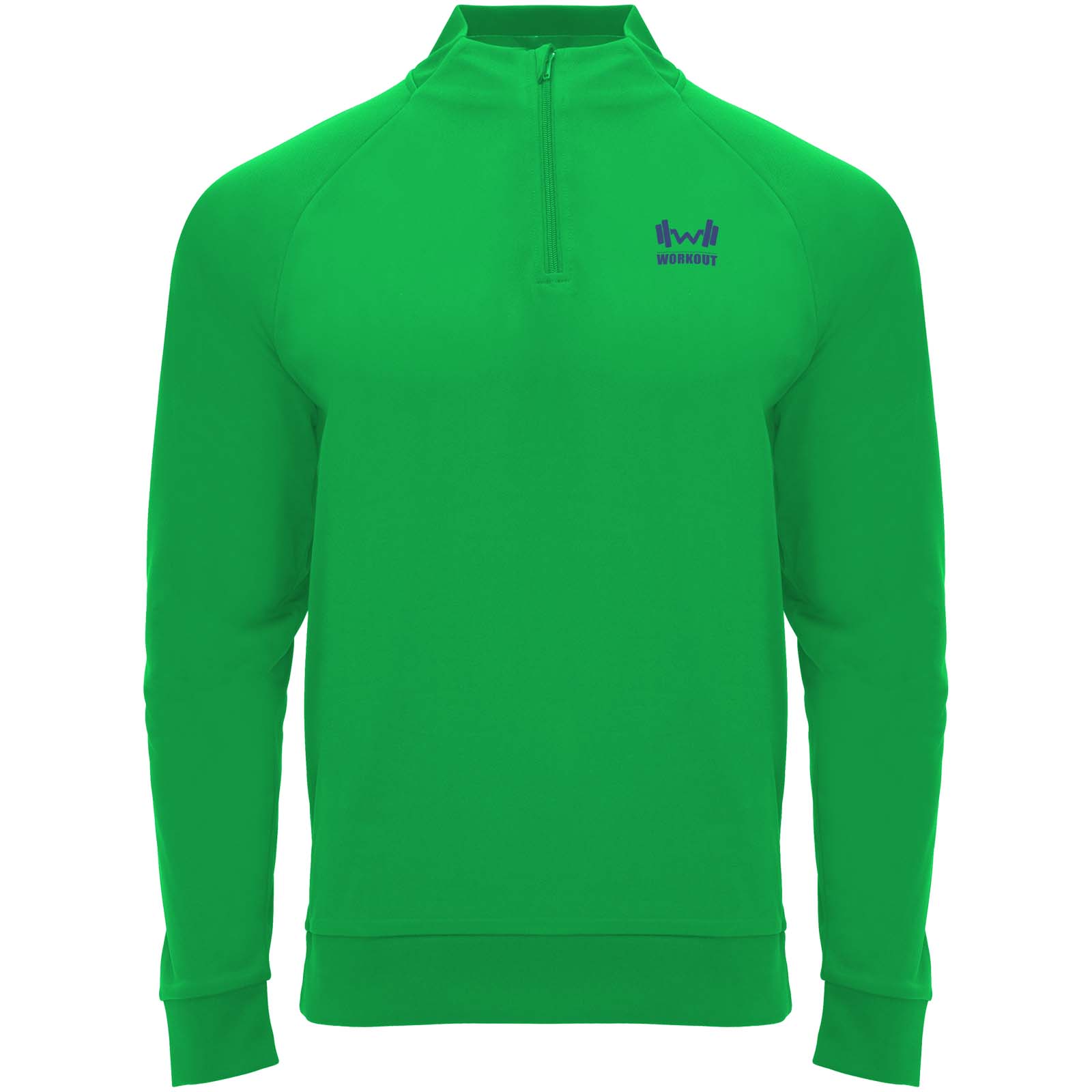 Roly Sweatshirt de 200 g/m² Epiro à manches longues avec fermeture demi- zip pour enfant