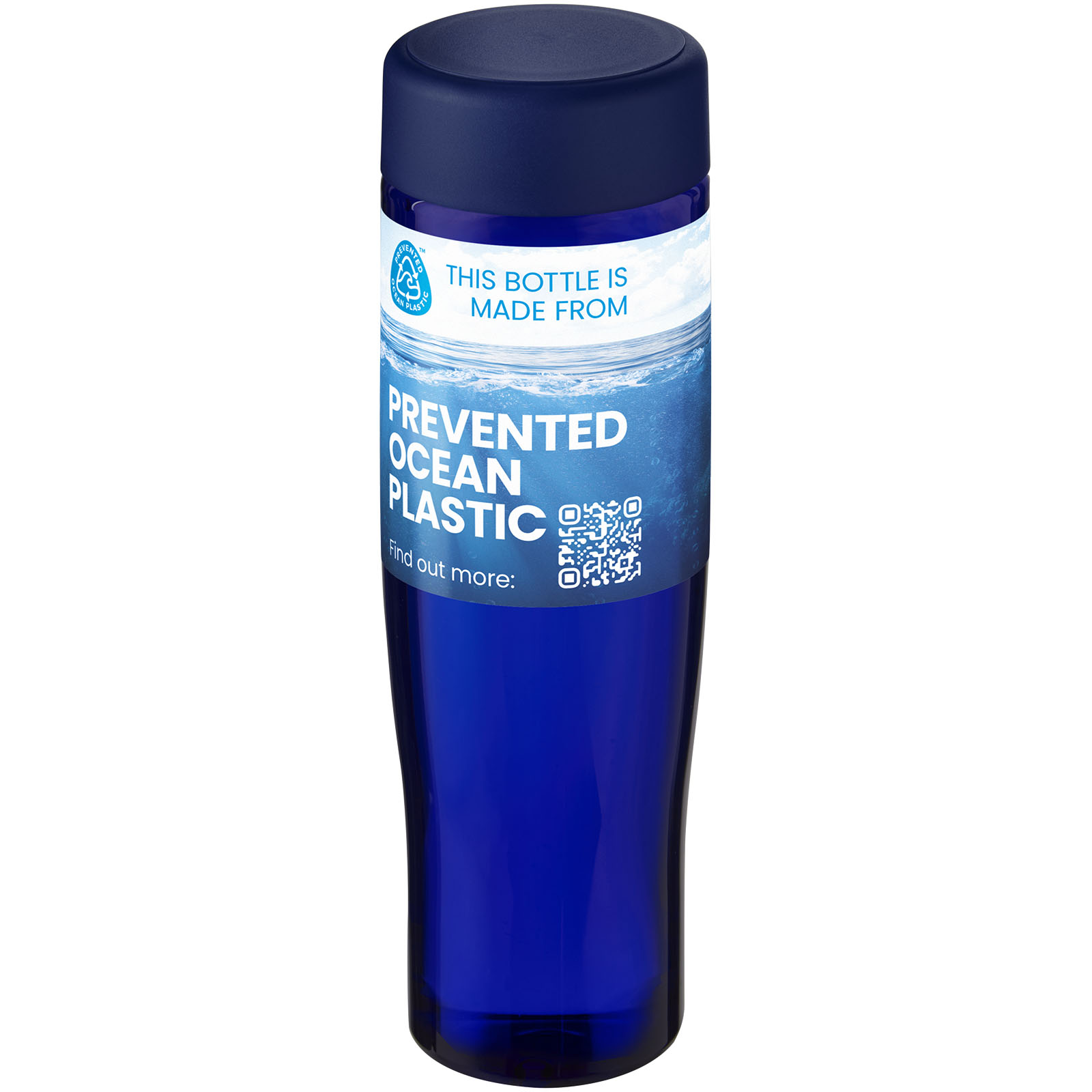 Bouteille d'eau H2O Active® Eco Tempo de 700 ml avec couvercle vissé