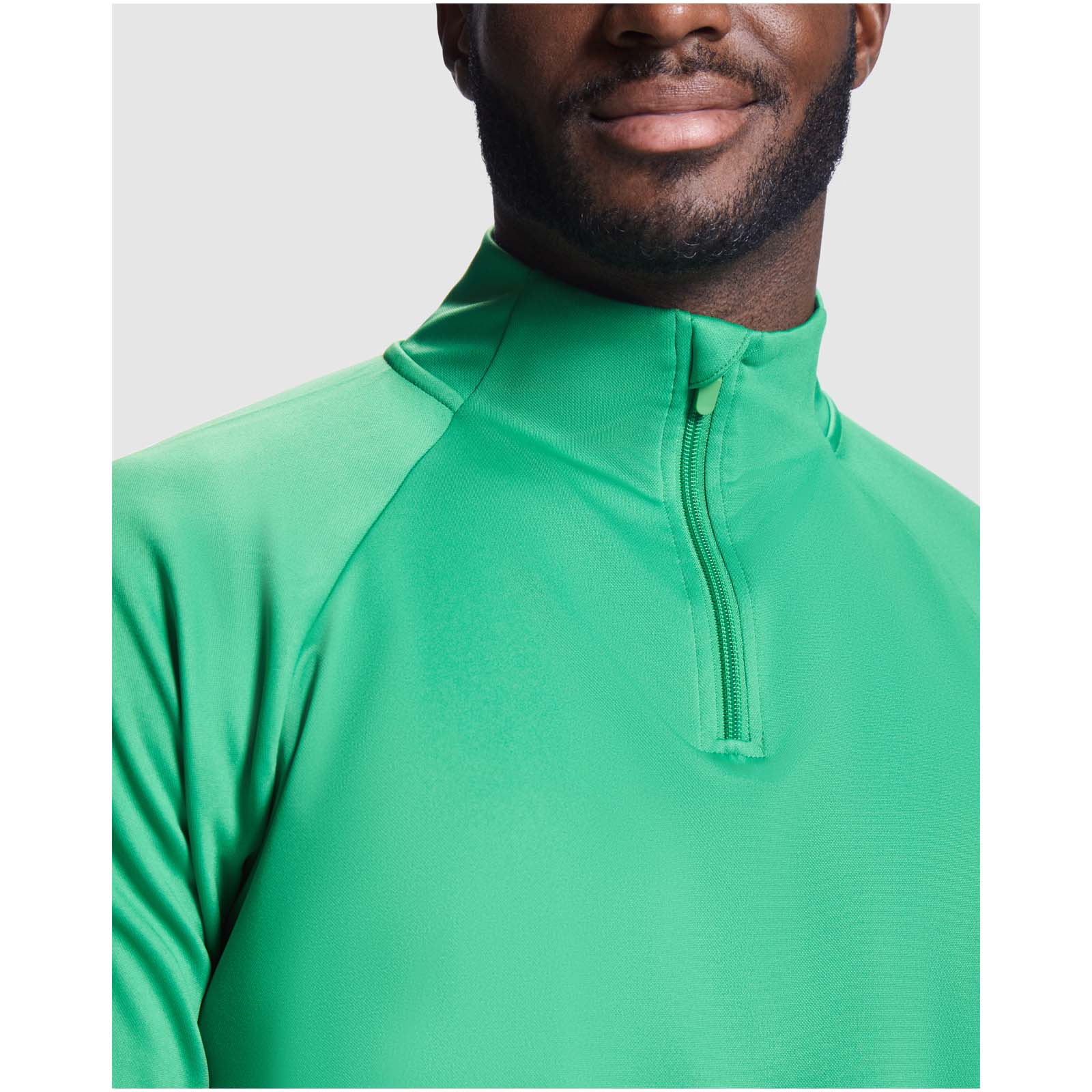 Roly Sweatshirt de 200 g/m² Epiro à manches longues avec fermeture demi- zip pour enfant