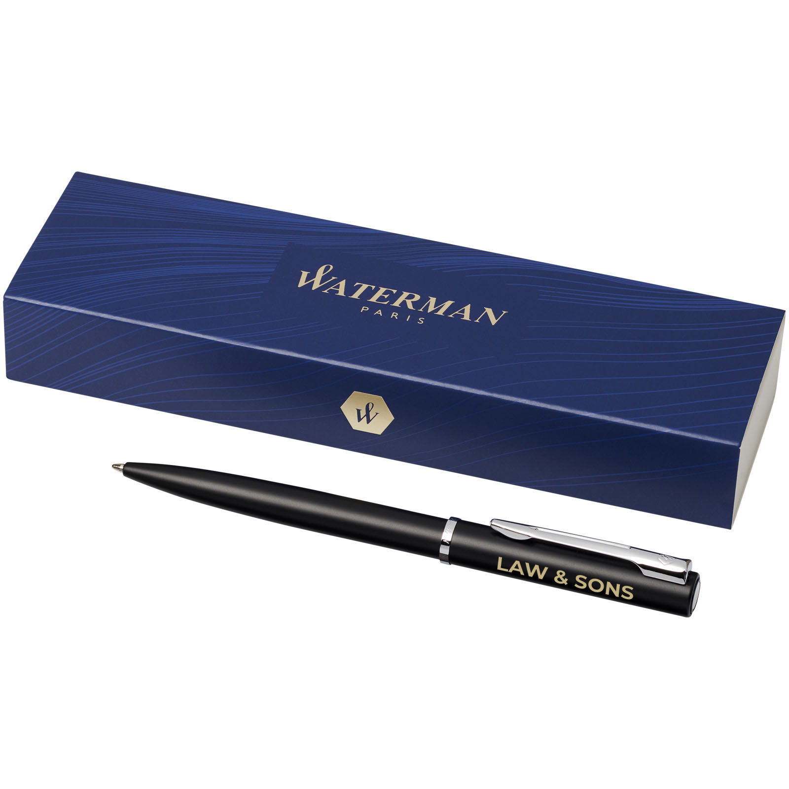 Waterman Stylo à bille Allure (encre bleue)