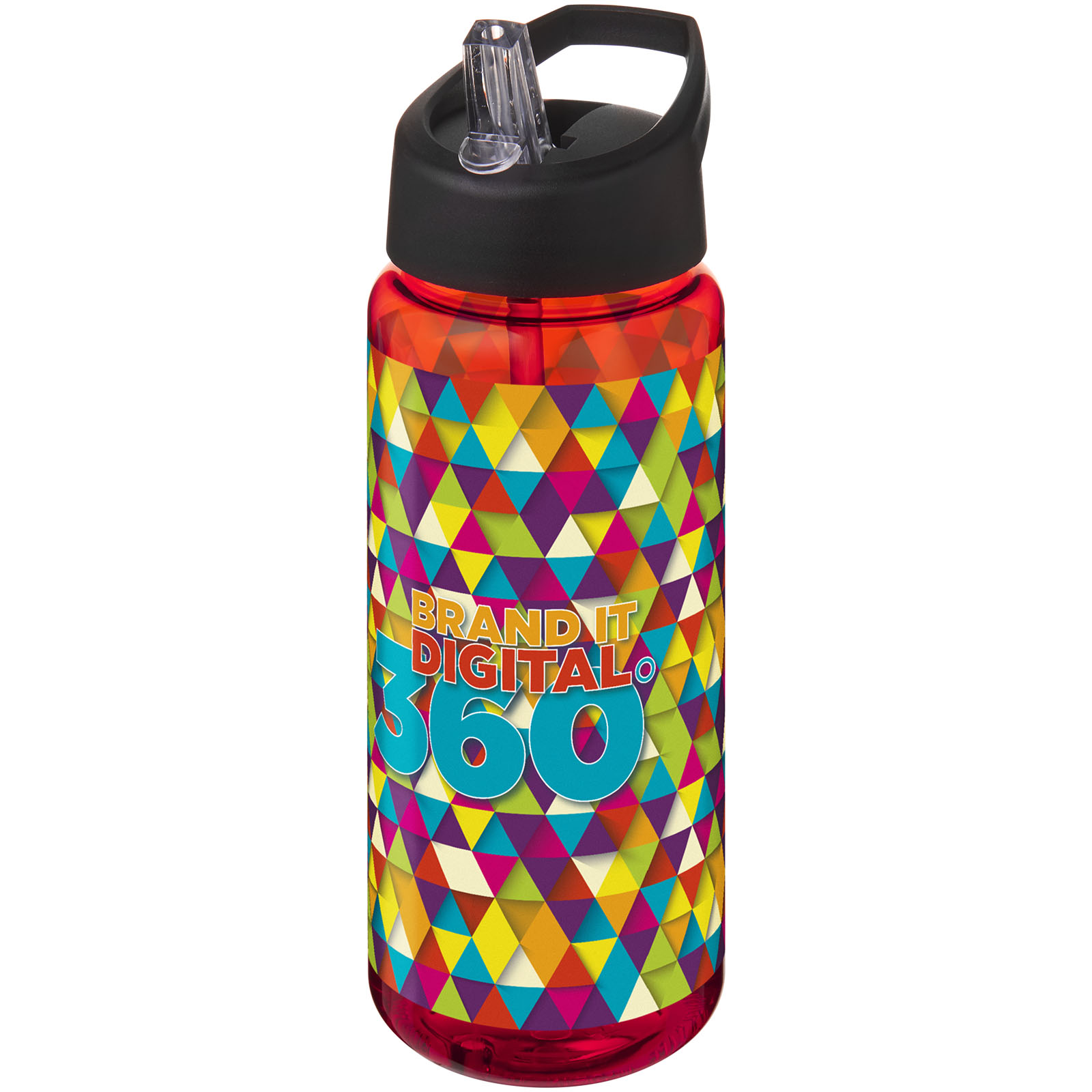 Bouteille de sport H2O Active® Octave Tritan™ de 600 ml avec couvercle à bec verseur