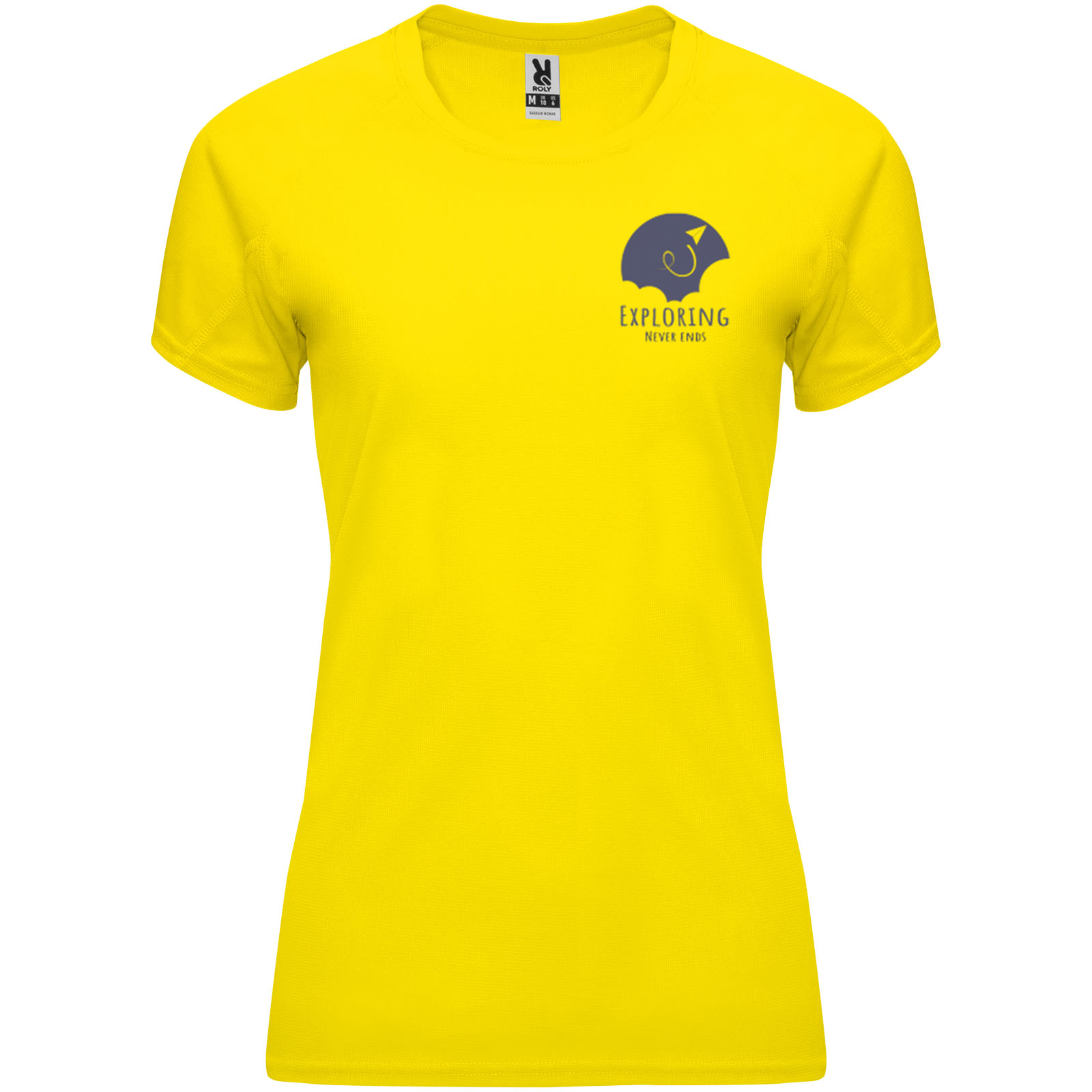 Roly T-shirt de sport de 135 g/m² Bahrain à manches courtes pour femme