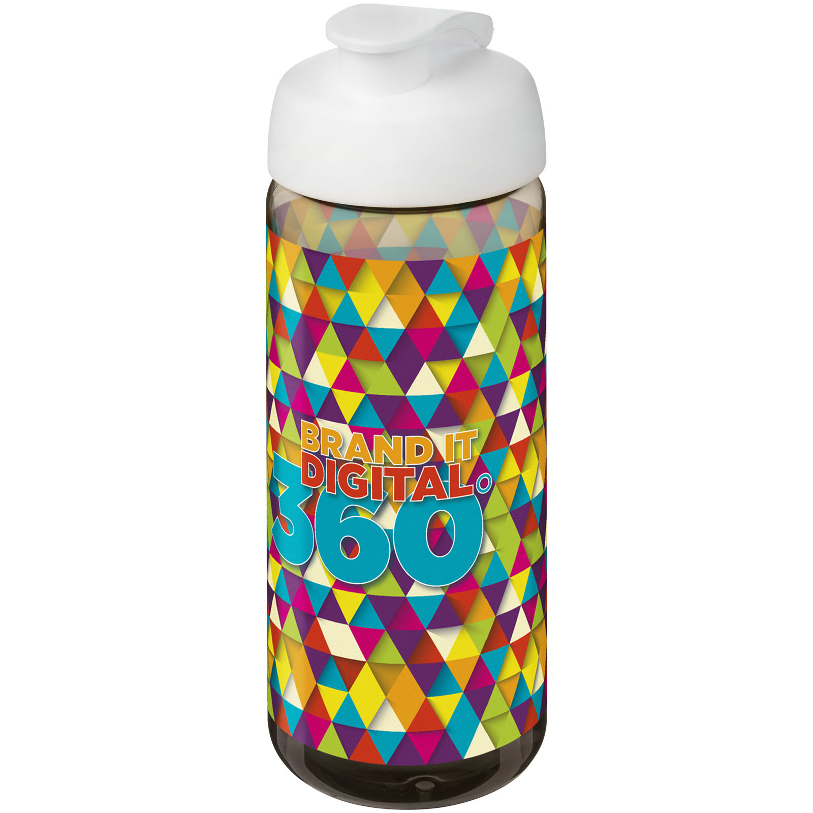 Bouteille de sport H2O Active® Octave Tritan™ de 600 ml avec couvercle à clapet