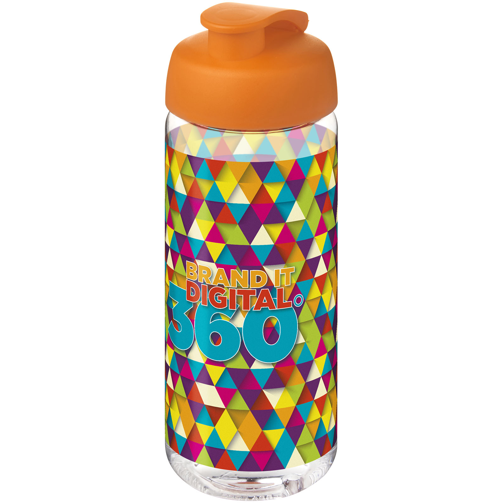Bouteille de sport H2O Active® Octave Tritan™ de 600 ml avec couvercle à clapet