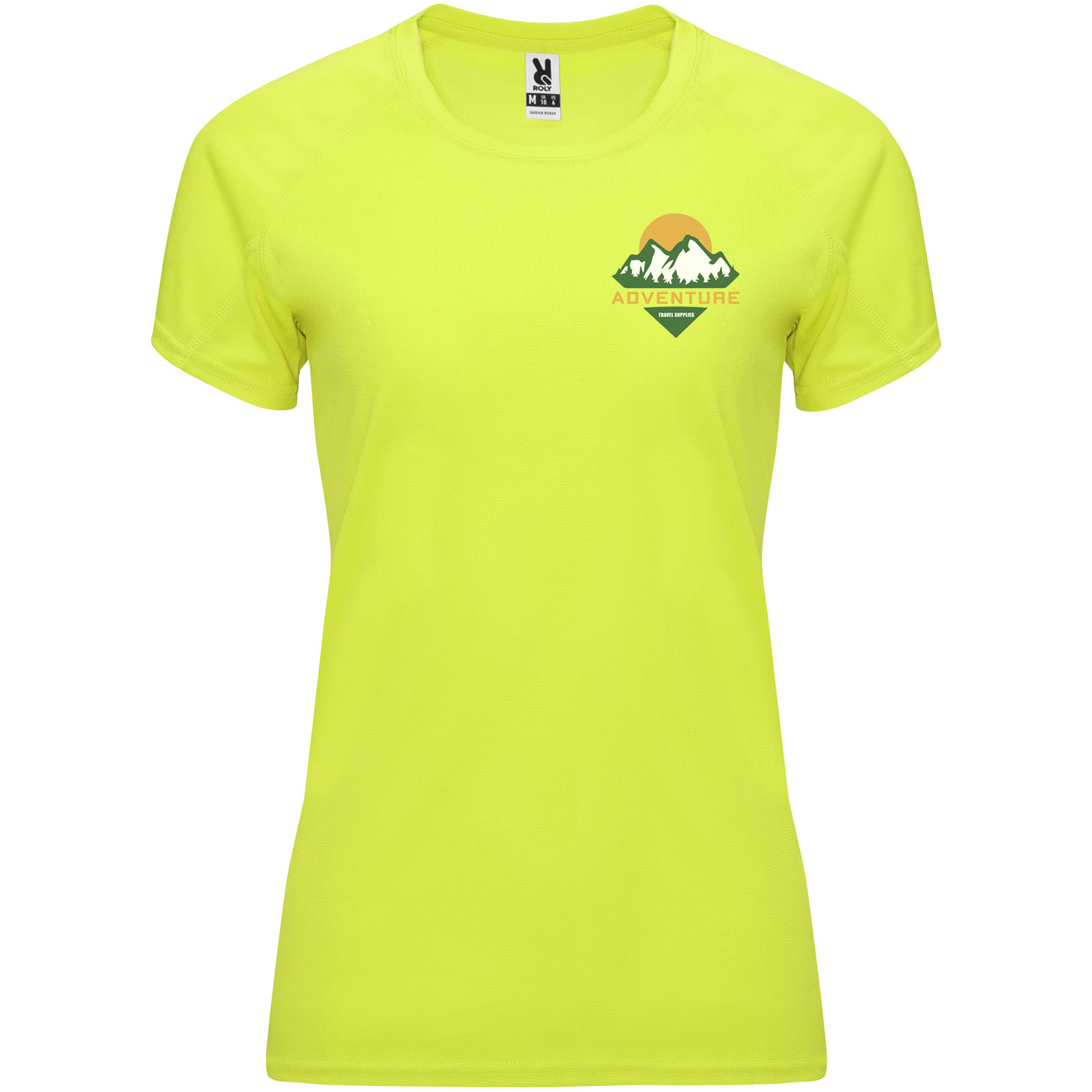 Roly T-shirt de sport de 135 g/m² Bahrain à manches courtes pour femme