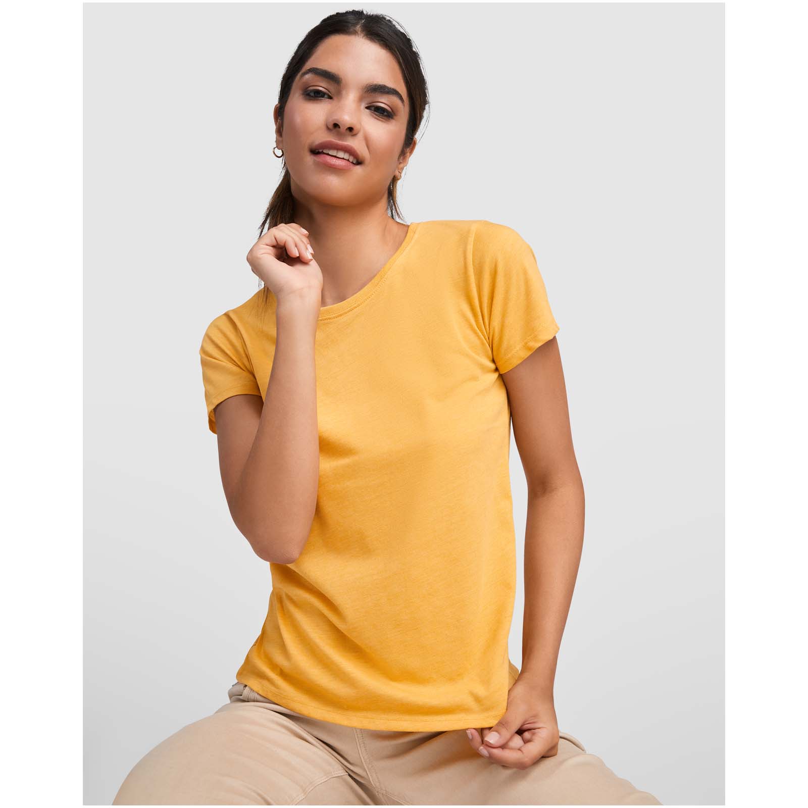 Roly T-shirt de 150 g/m² Fox à manches courtes pour femme
