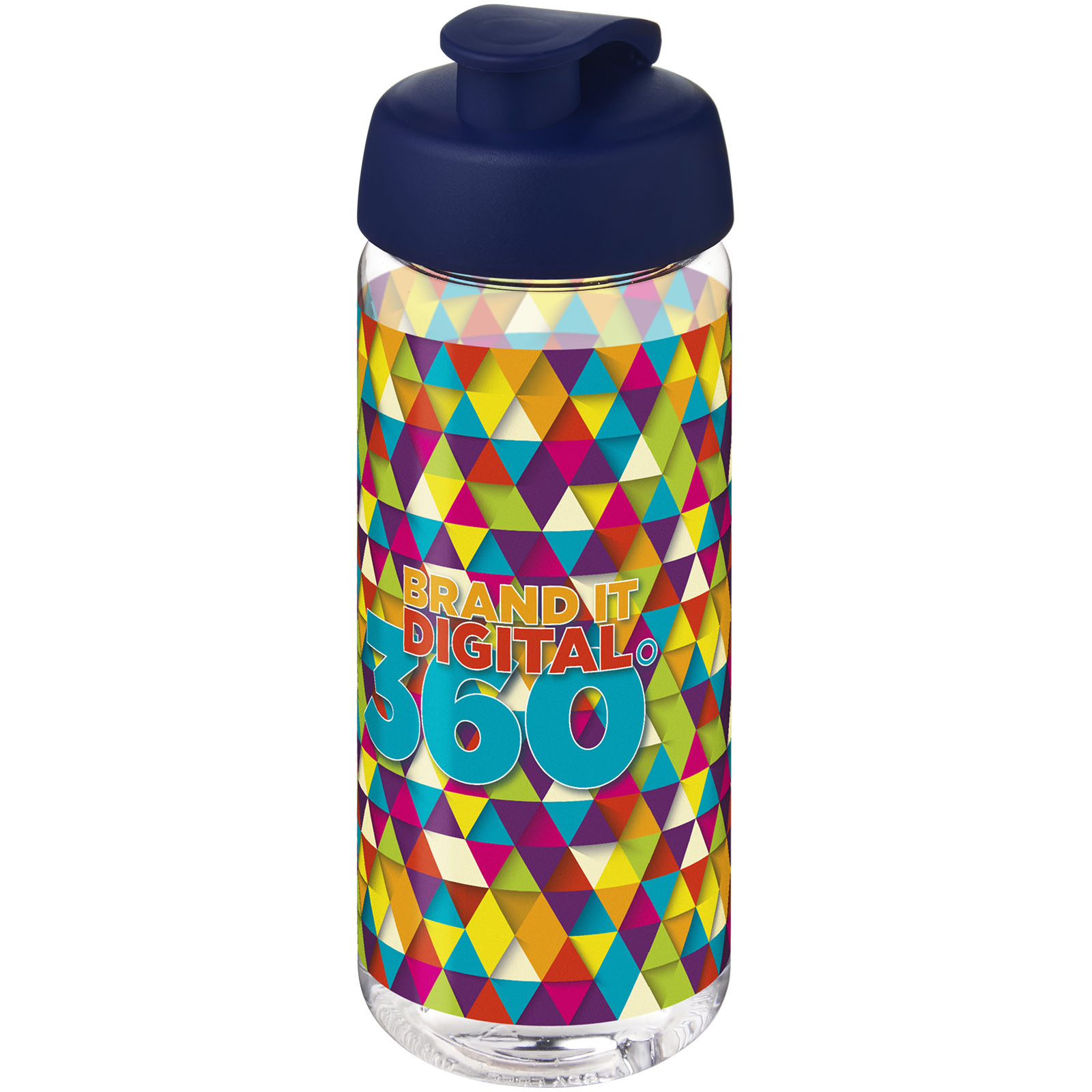 Bouteille de sport H2O Active® Octave Tritan™ de 600 ml avec couvercle à clapet
