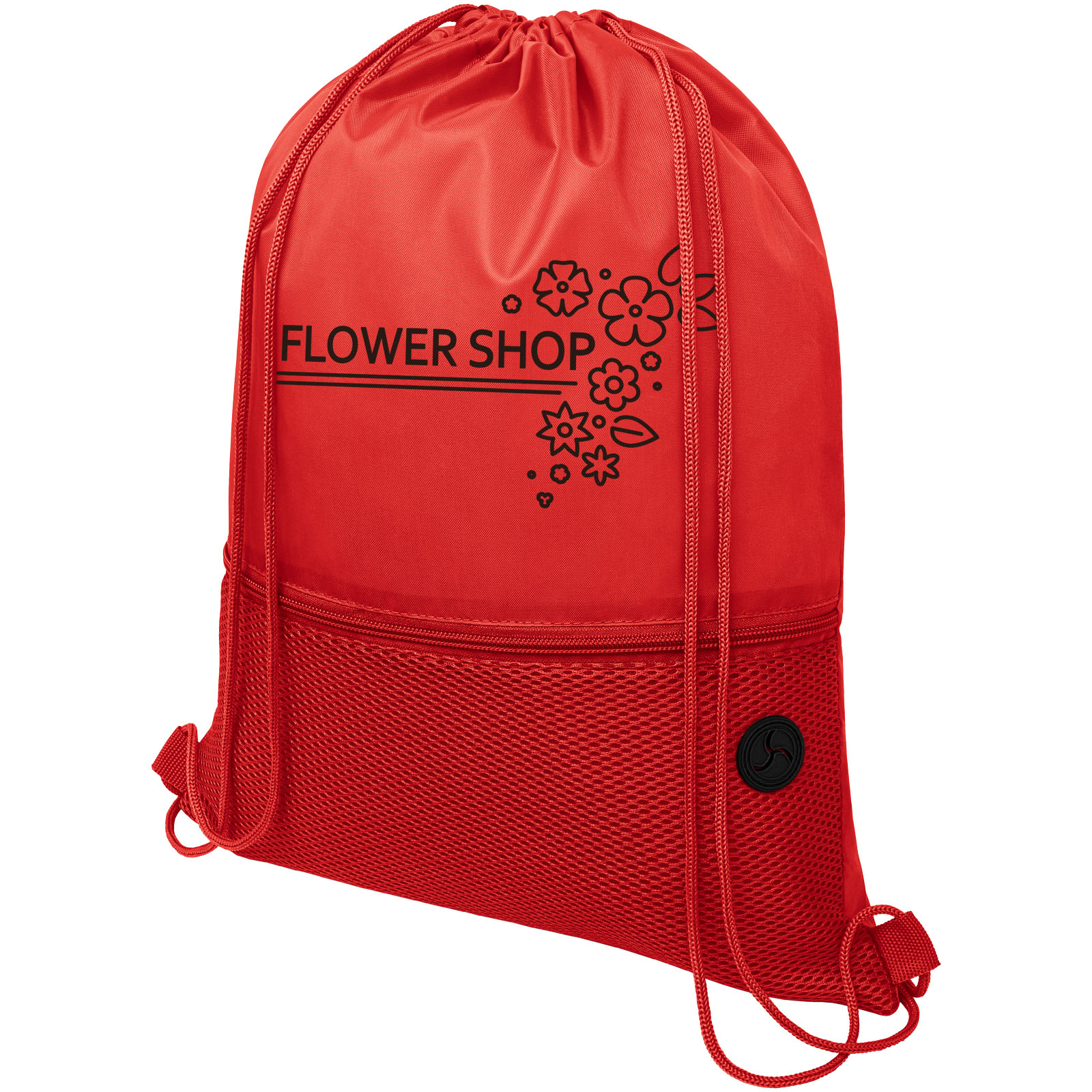 Sac à dos Oriole avec cordon, en maille filet 5L