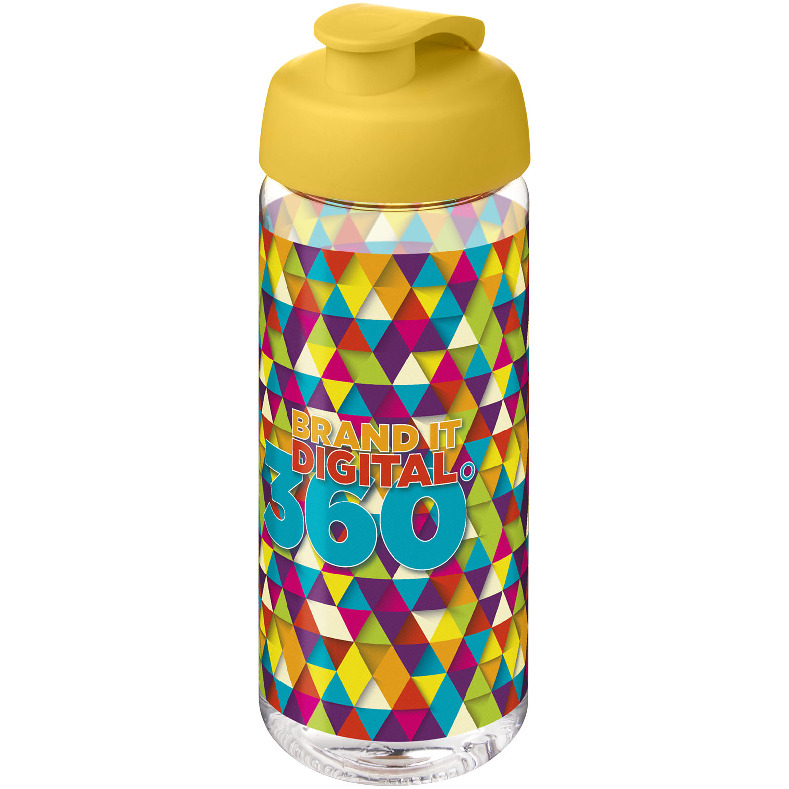 Bouteille de sport H2O Active® Octave Tritan™ de 600 ml avec couvercle à clapet