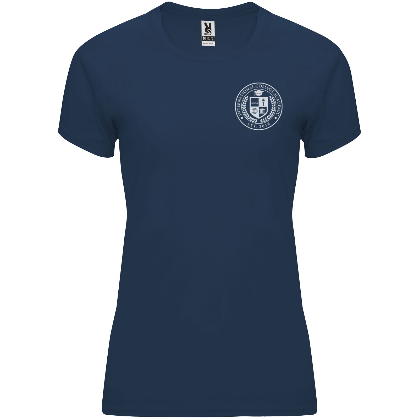 Roly T-shirt de sport de 135 g/m² Bahrain à manches courtes pour femme