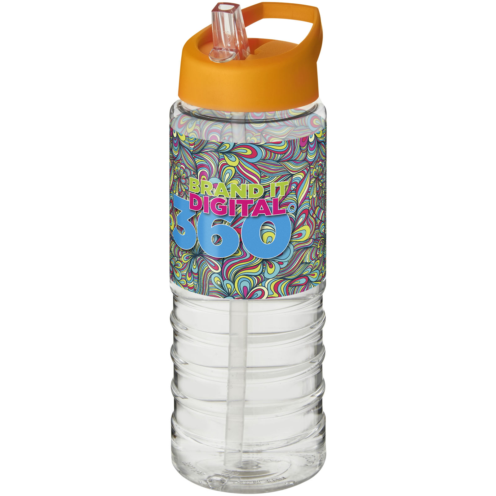 Bouteille de sport H2O Active® Treble 750ml couvercle verseur