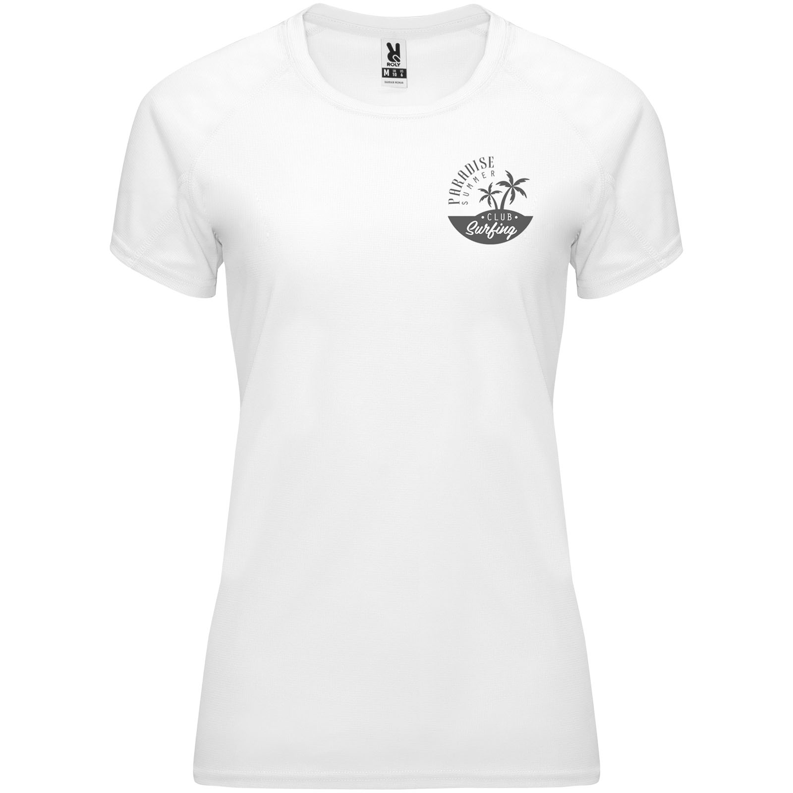 Roly T-shirt de sport de 135 g/m² Bahrain à manches courtes pour femme
