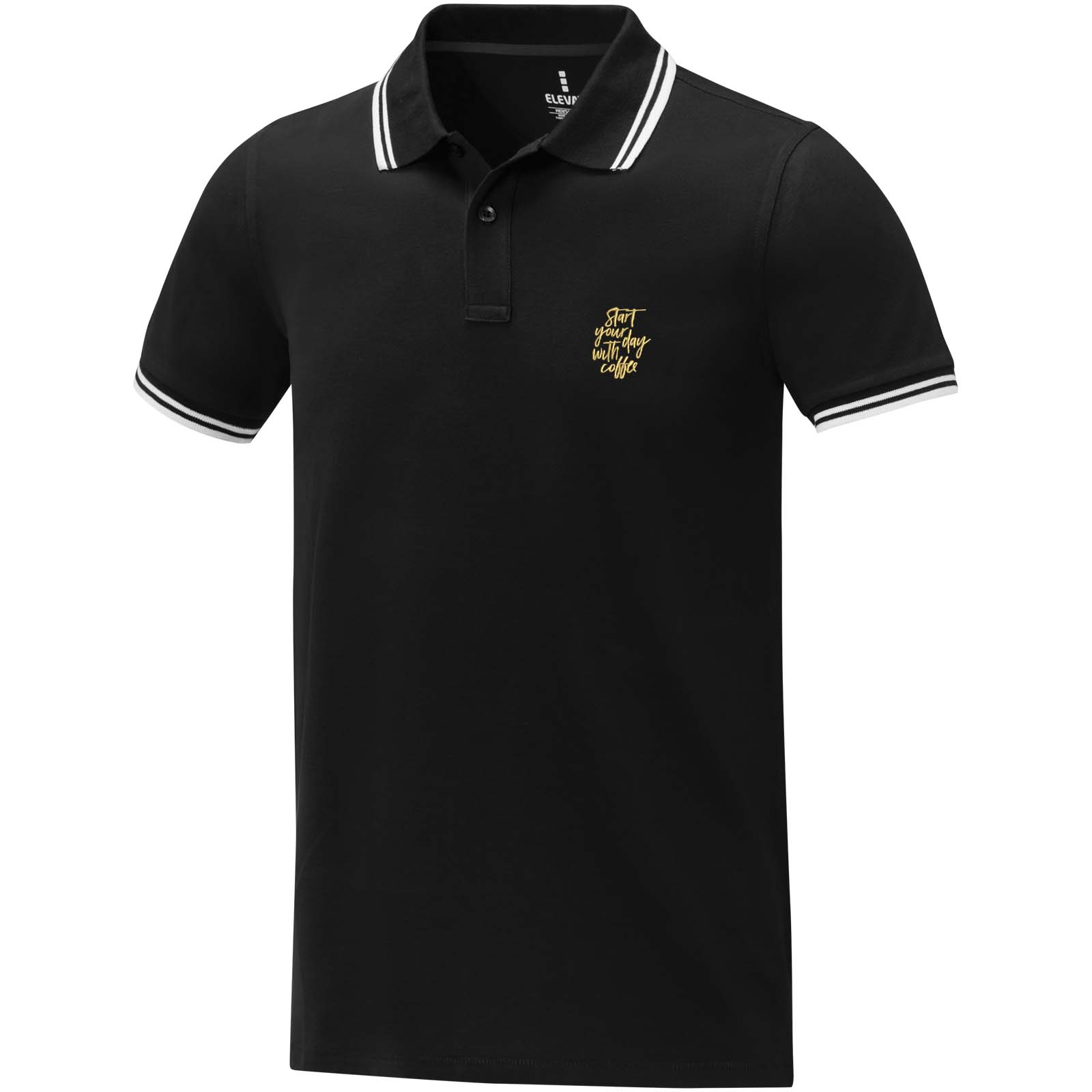 Elevate Polo tipping Amarago manches courtes de 200 g/m² homme