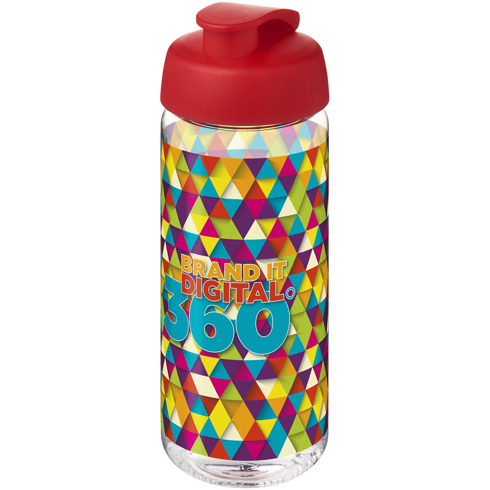 Bouteille de sport H2O Active® Octave Tritan™ de 600 ml avec couvercle à clapet
