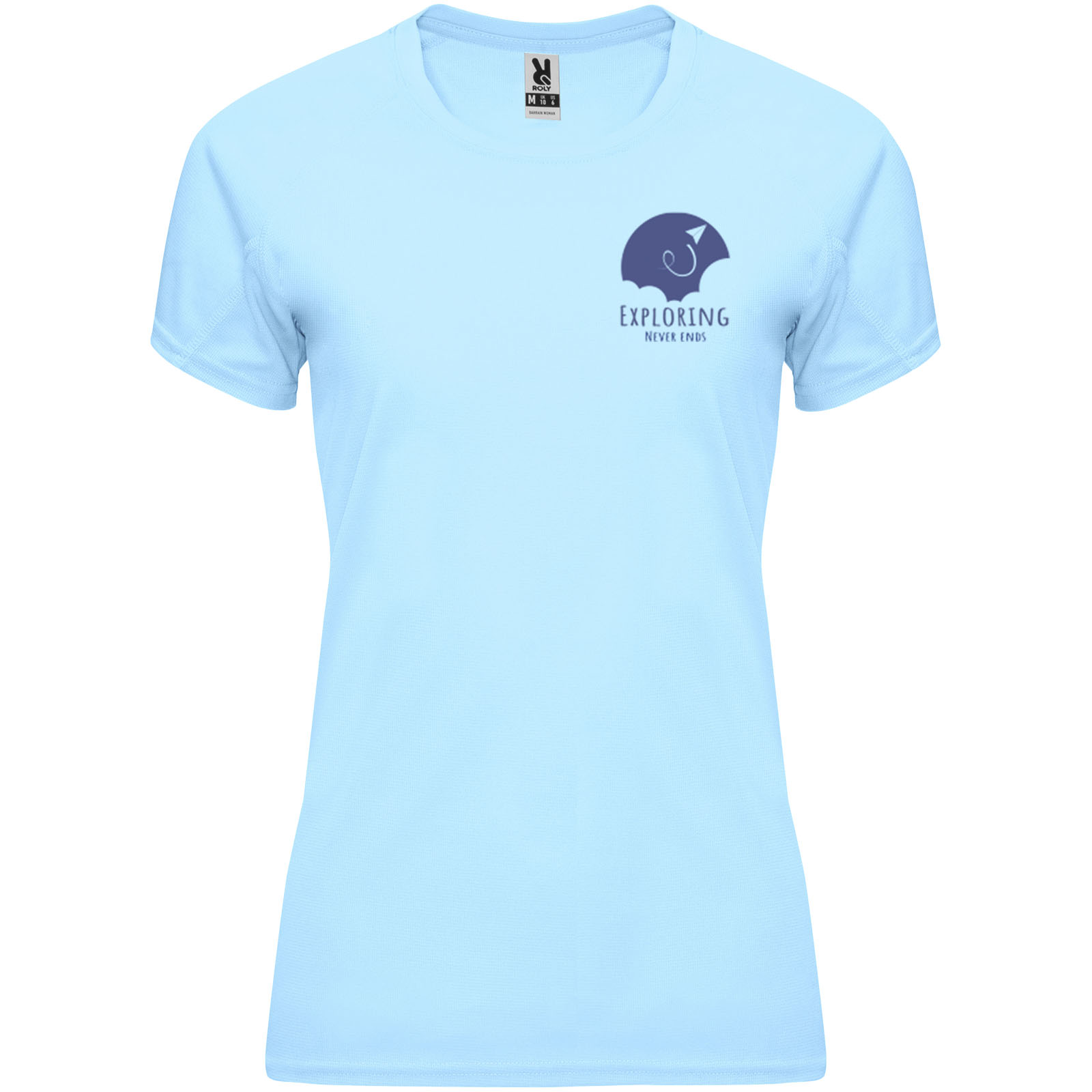Roly T-shirt de sport de 135 g/m² Bahrain à manches courtes pour femme
