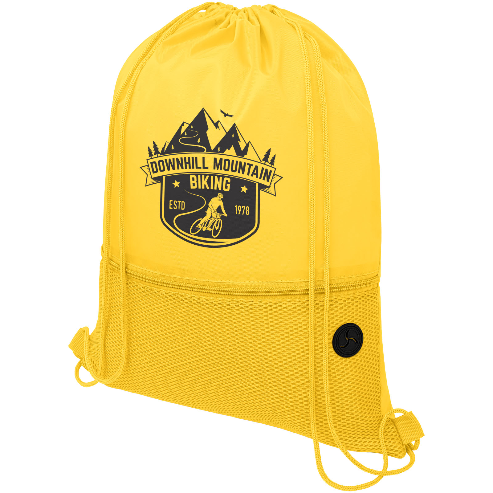 Sac à dos Oriole avec cordon, en maille filet 5L