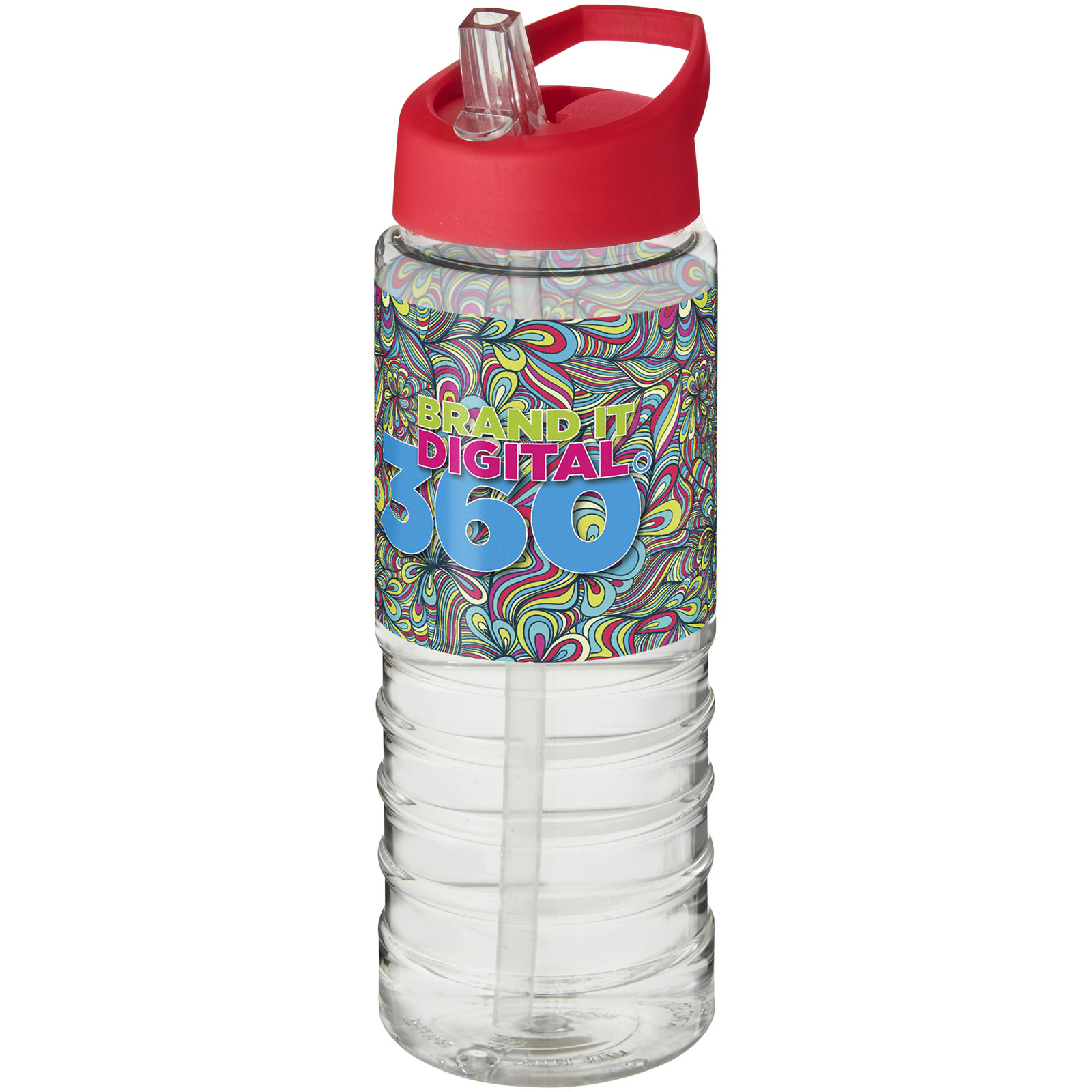 Bouteille de sport H2O Active® Treble 750ml couvercle verseur