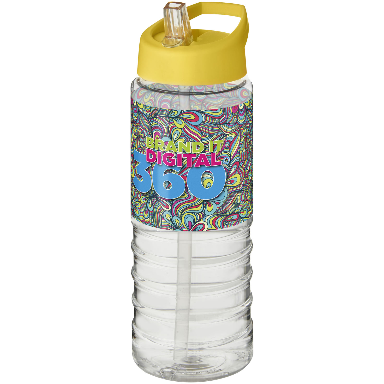 Bouteille de sport H2O Active® Treble 750ml couvercle verseur