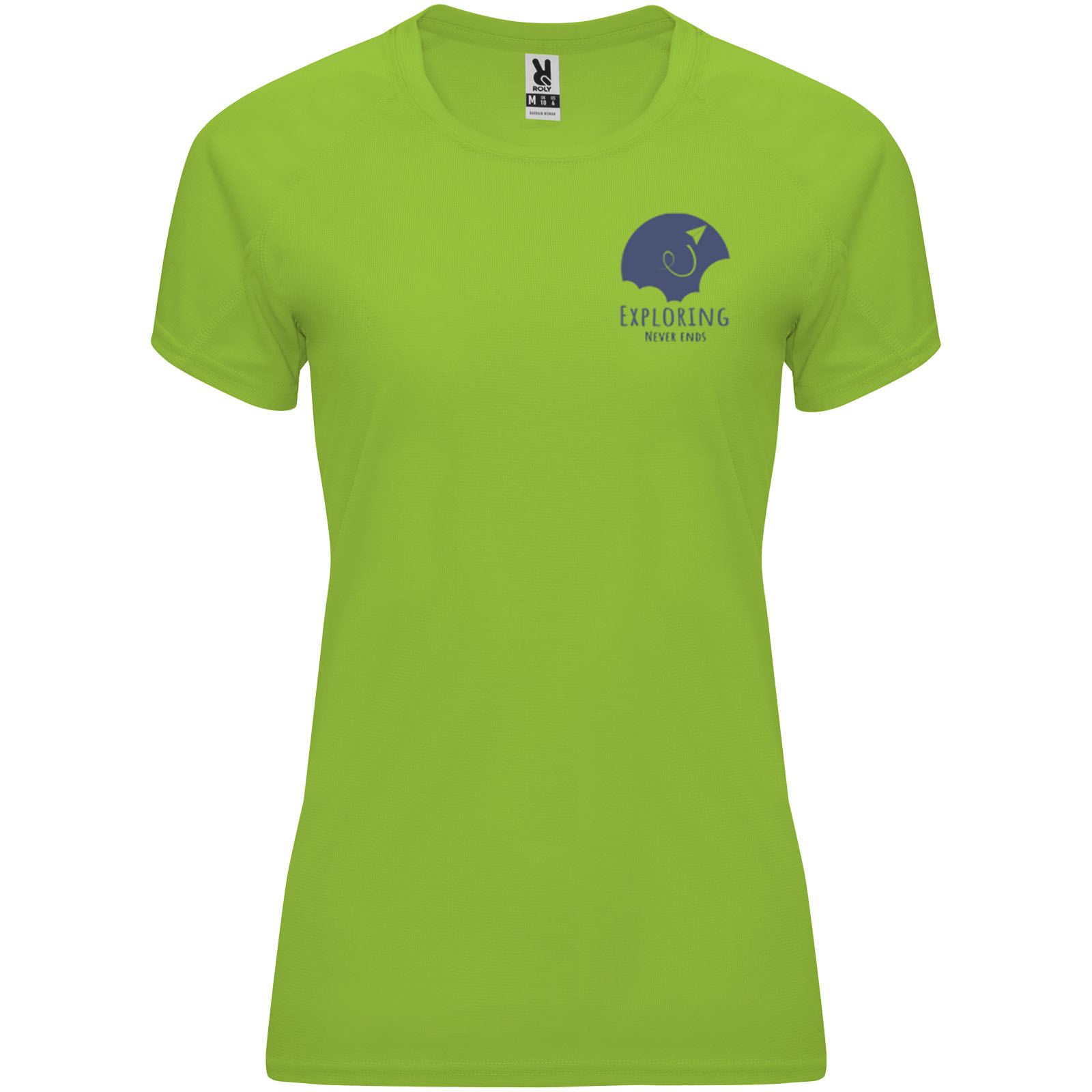 Roly T-shirt de sport de 135 g/m² Bahrain à manches courtes pour femme