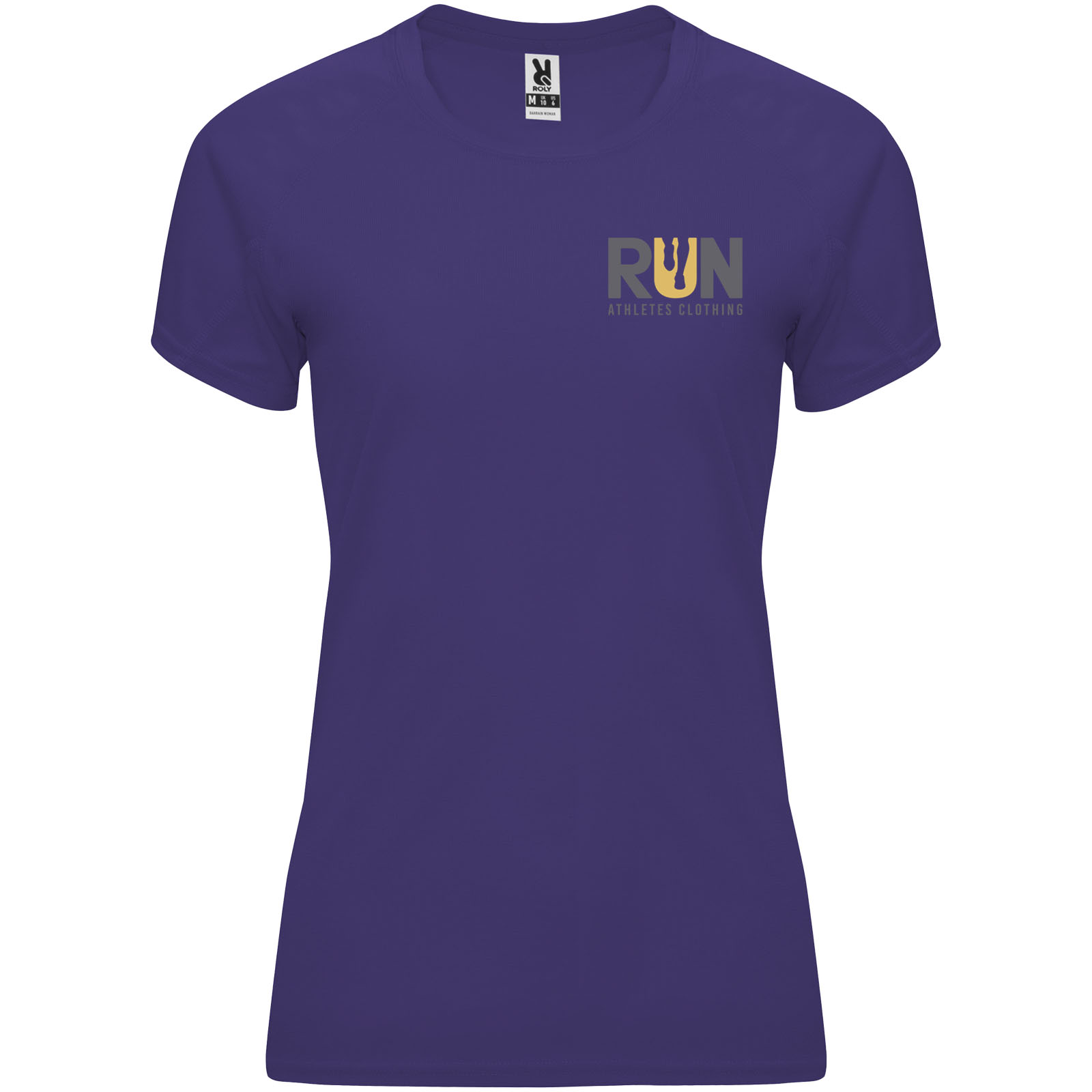 Roly T-shirt de sport de 135 g/m² Bahrain à manches courtes pour femme