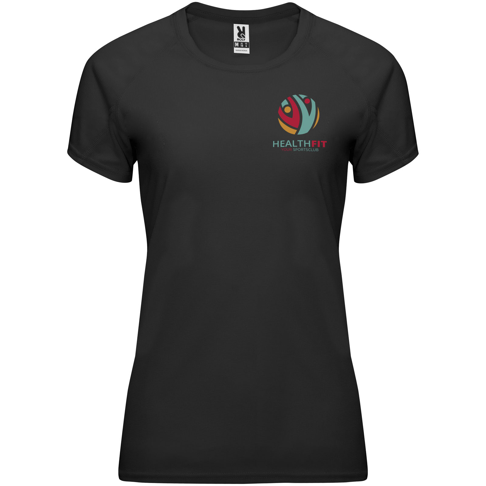 Roly T-shirt de sport de 135 g/m² Bahrain à manches courtes pour femme