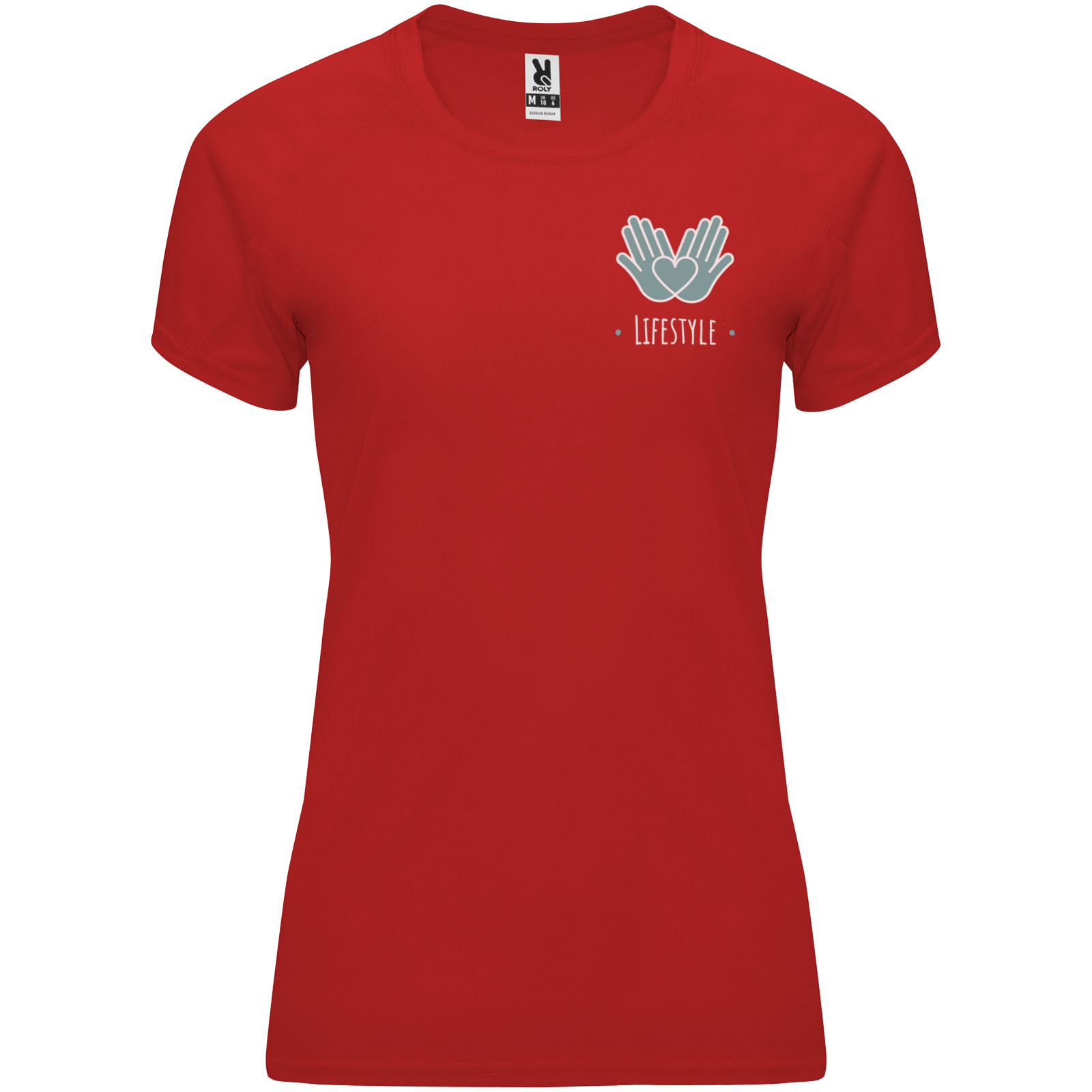 Roly T-shirt de sport de 135 g/m² Bahrain à manches courtes pour femme