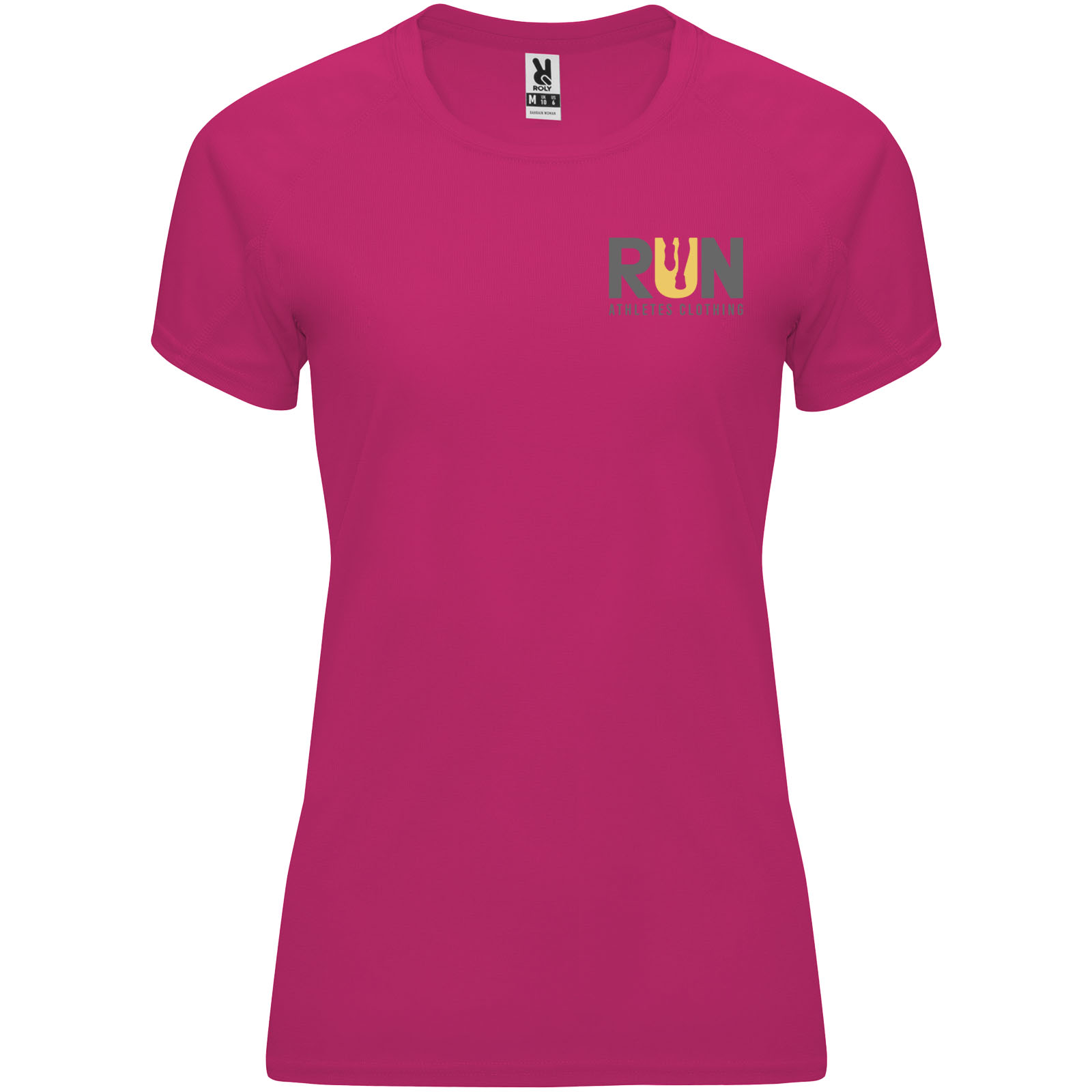 Roly T-shirt de sport de 135 g/m² Bahrain à manches courtes pour femme