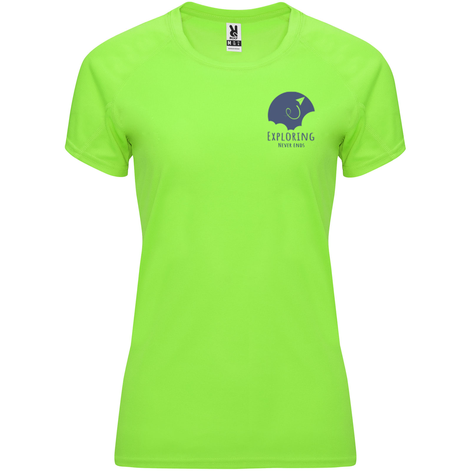 Roly T-shirt de sport de 135 g/m² Bahrain à manches courtes pour femme