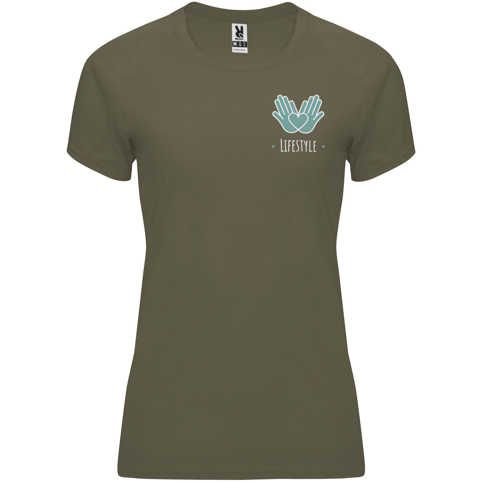 Roly T-shirt de sport de 135 g/m² Bahrain à manches courtes pour femme