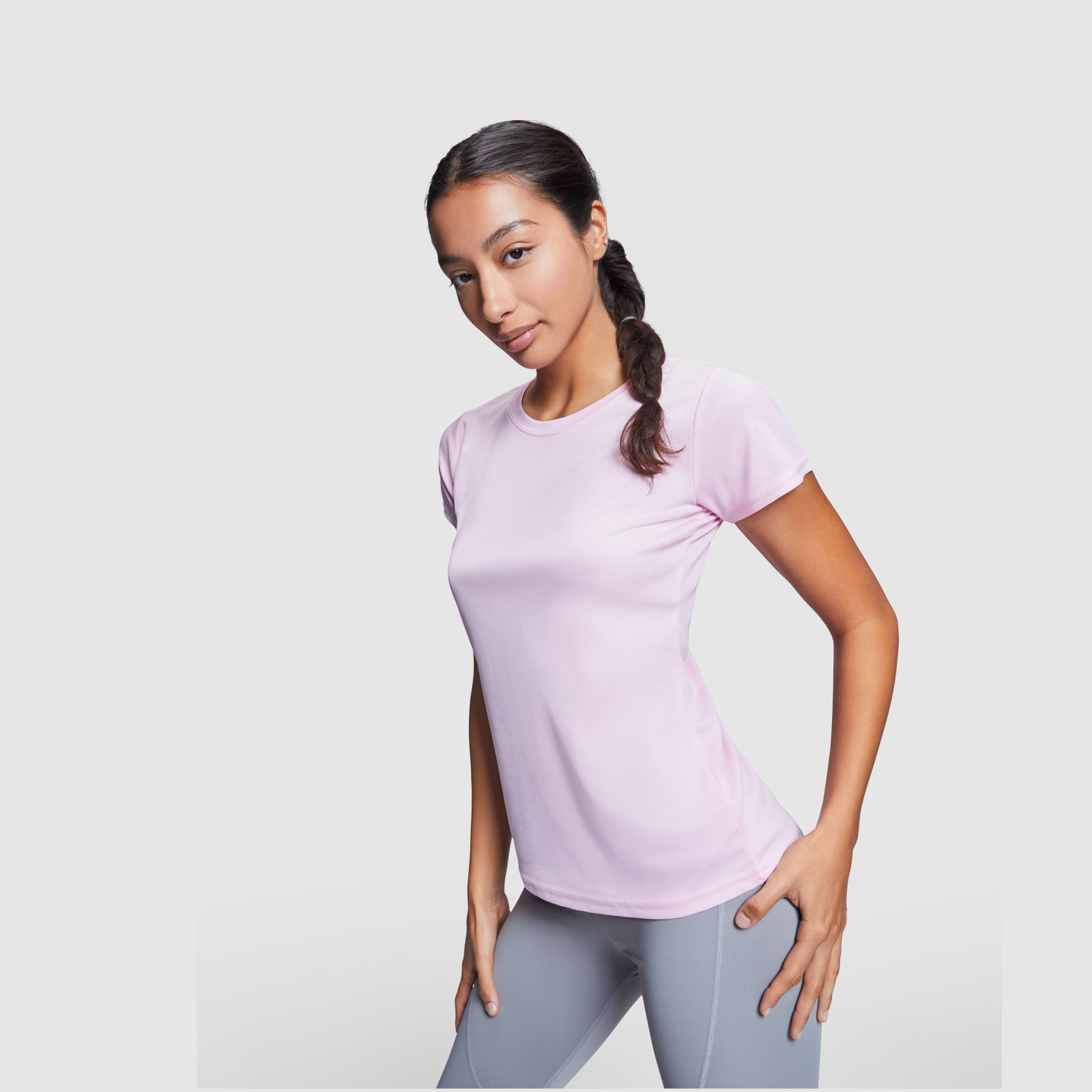 Roly T-shirt de sport de 150 g/m² Montecarlo à manches courtes pour femme