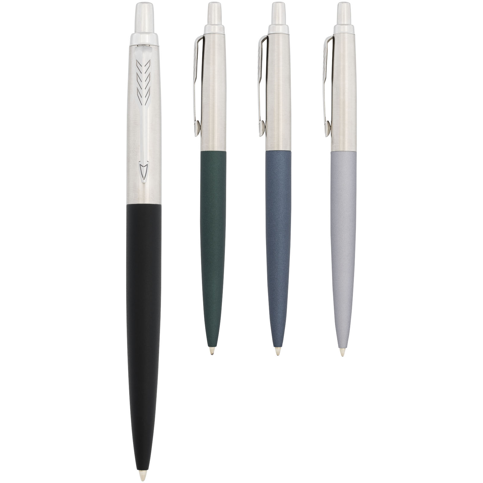 Stylo bille mat Jotter XL  Parker avec finitions chrome (encre bleue)