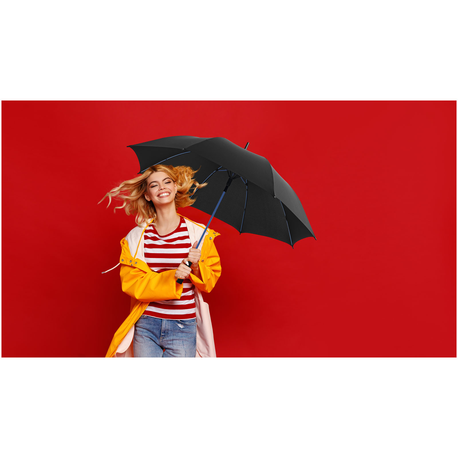 Parapluie tempête à ouverture automatique 23" Stark