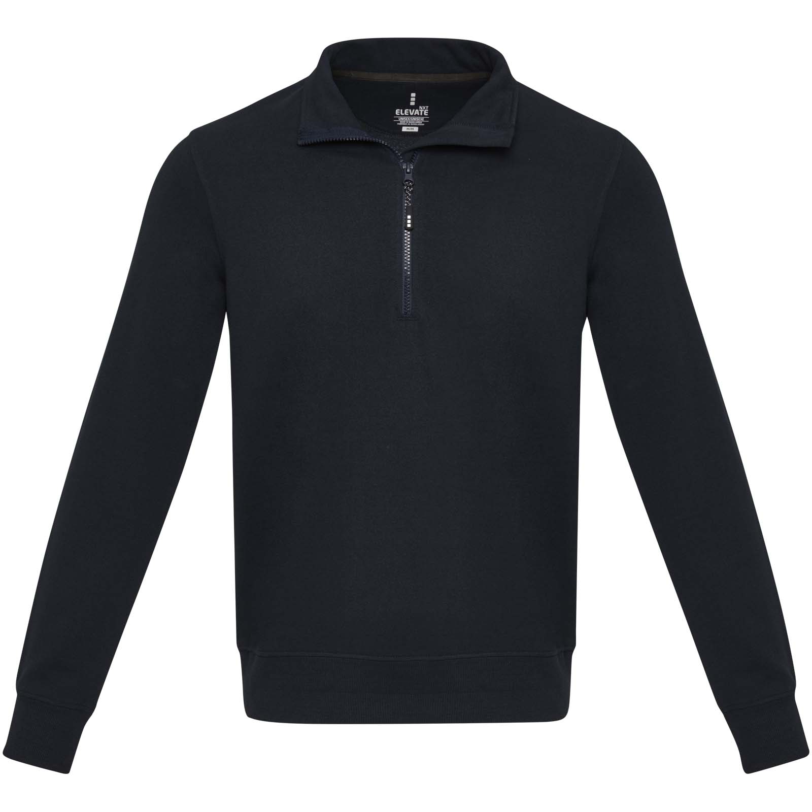 Elevate Sweat shirt unisexe de 280 g/m² Tin Aware™ recyclé à fermeture quart zip