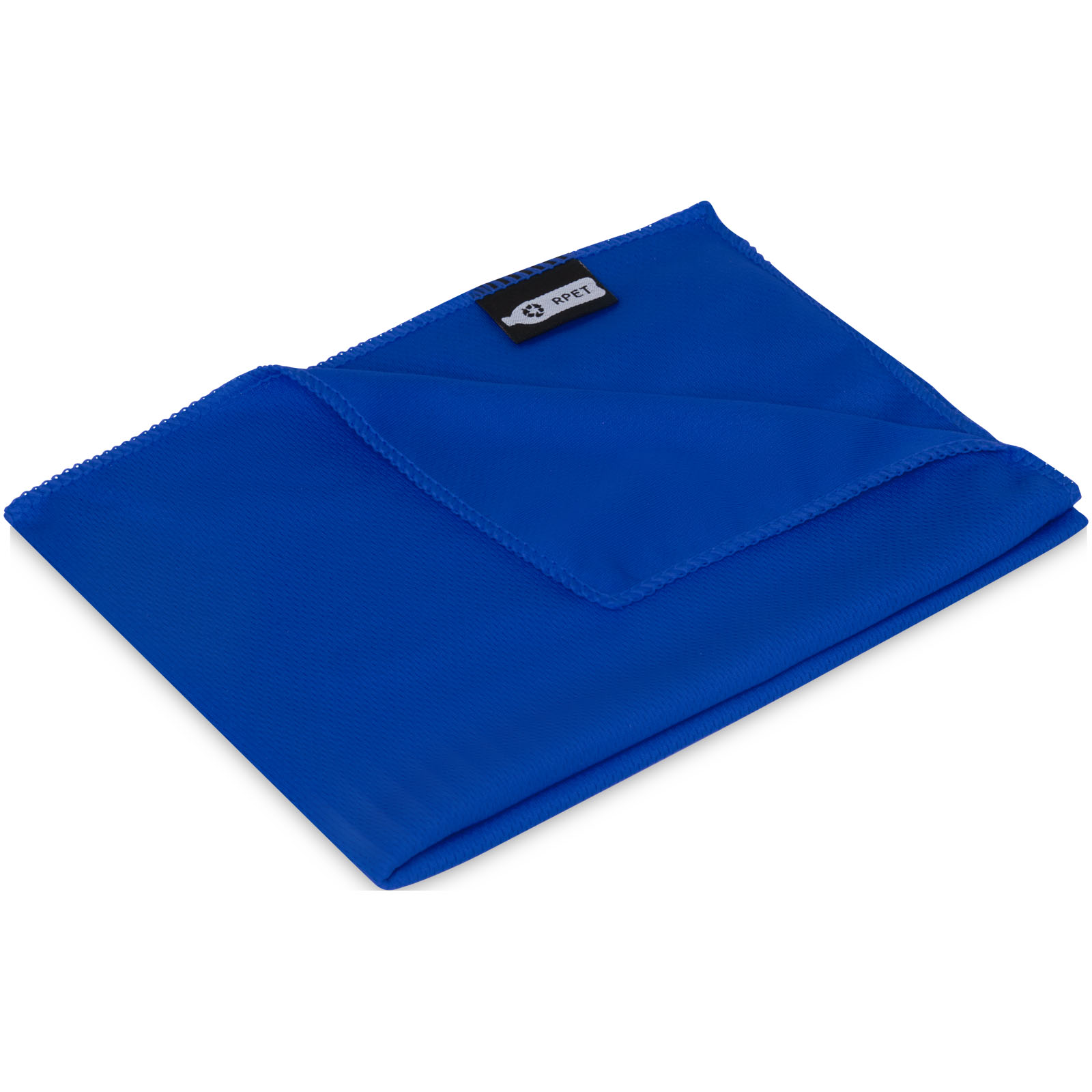 Serviette de sport rafraîchissante en PET recyclé Raquel avec pochette 80 x 30 cm