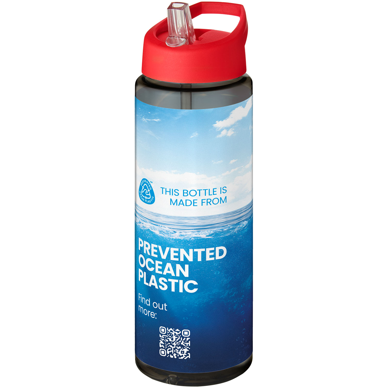 Bouteille de sport H2O Active® Eco Vibe de 850 ml avec couvercle à bec verseur