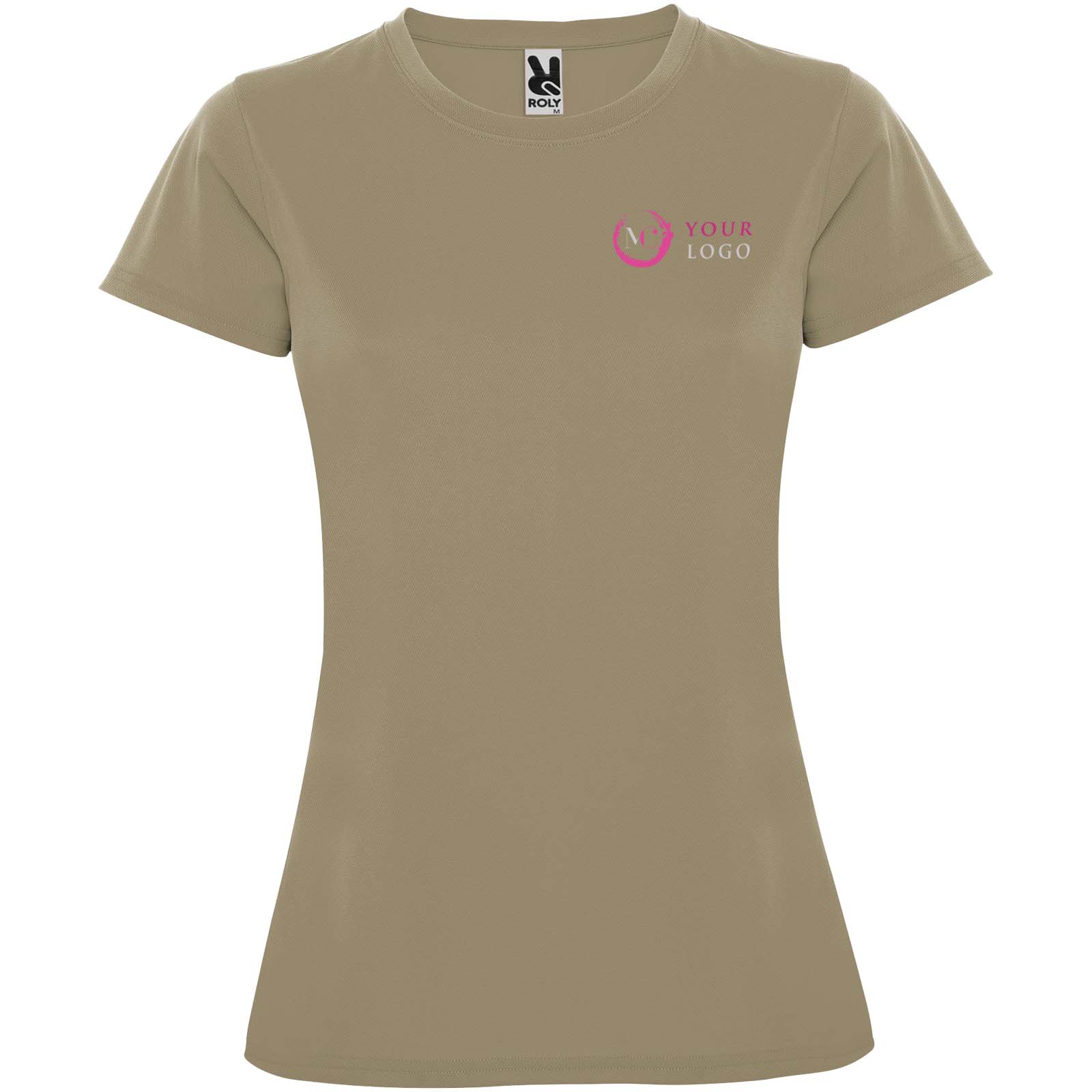 Roly T-shirt de sport de 150 g/m² Montecarlo à manches courtes pour femme