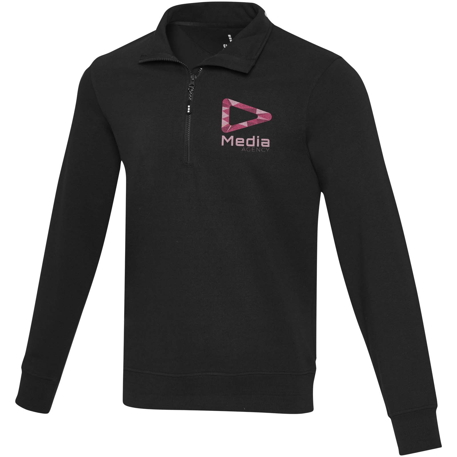 Elevate Sweat shirt unisexe de 280 g/m² Tin Aware™ recyclé à fermeture quart zip
