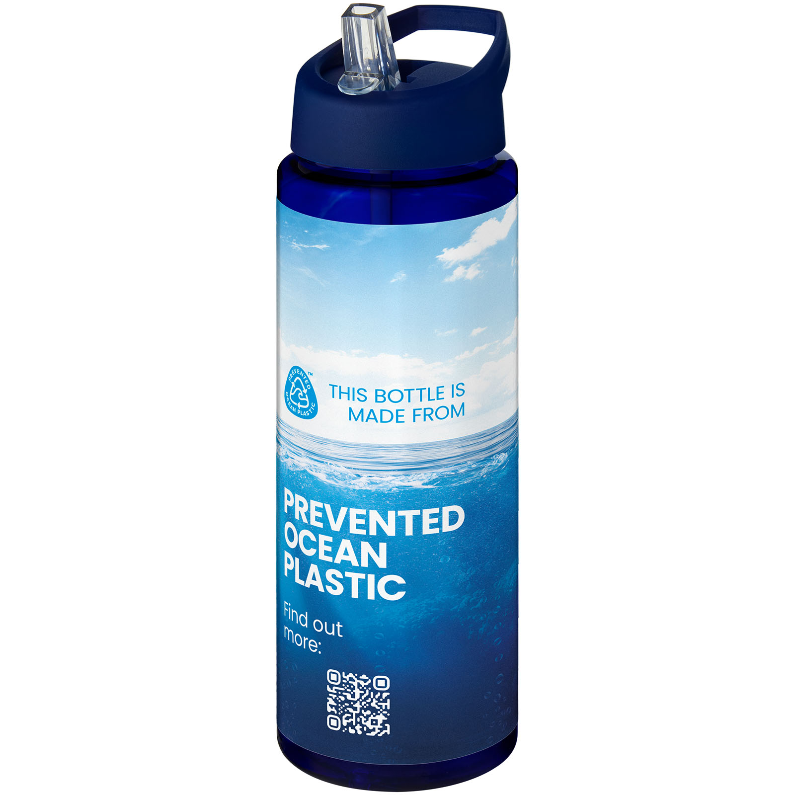 Bouteille de sport H2O Active® Eco Vibe de 850 ml avec couvercle à bec verseur
