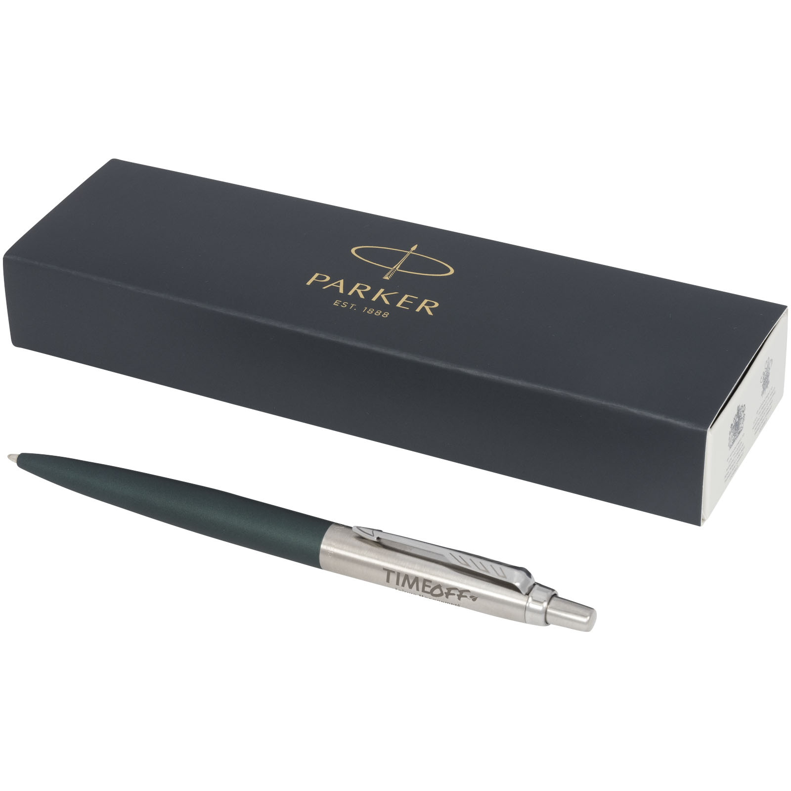 Stylo bille mat Jotter XL  Parker avec finitions chrome (encre bleue)