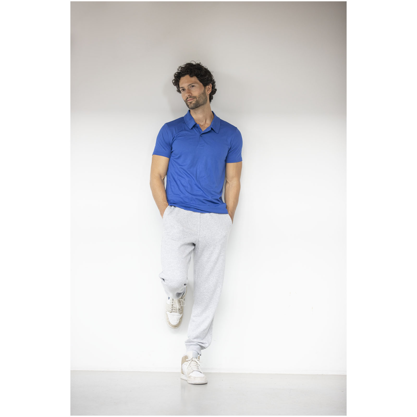 Elevate Polo de 105 g/m² Deimos en tissu léger et à manches courtes pour homme