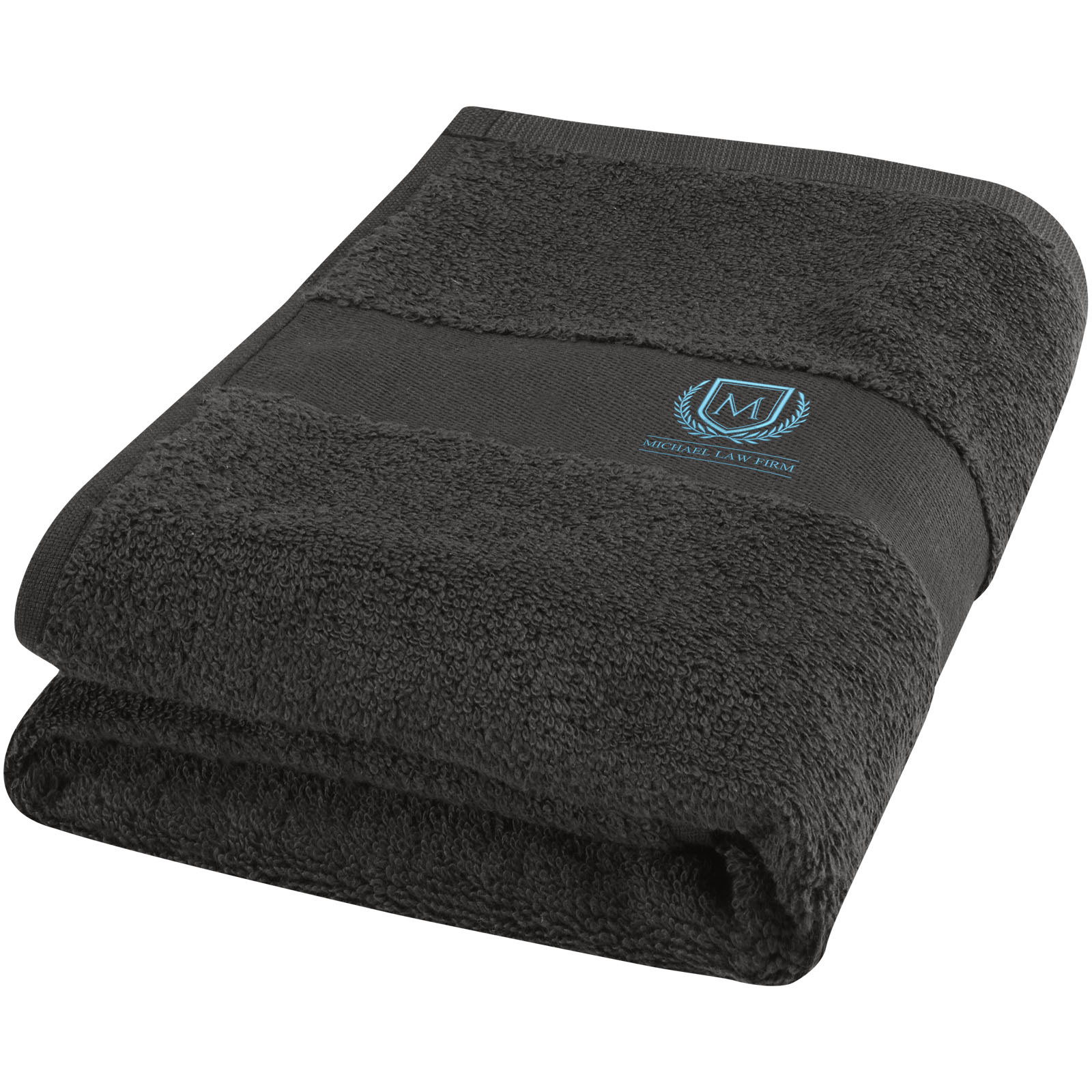 Serviette Charlotte de 50 x 100 cm en coton de 450 g/m²